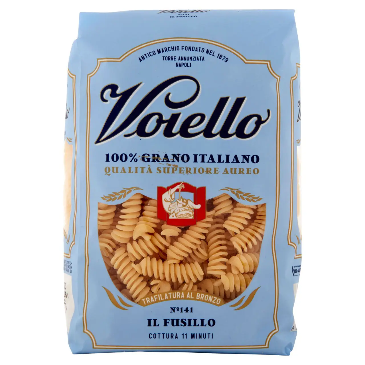 Voiello Pasta | Voiello Il Fusillo | Bucatini Voiello Pasta | Italian Pasta | 17,6 Ounce Total - Image 3