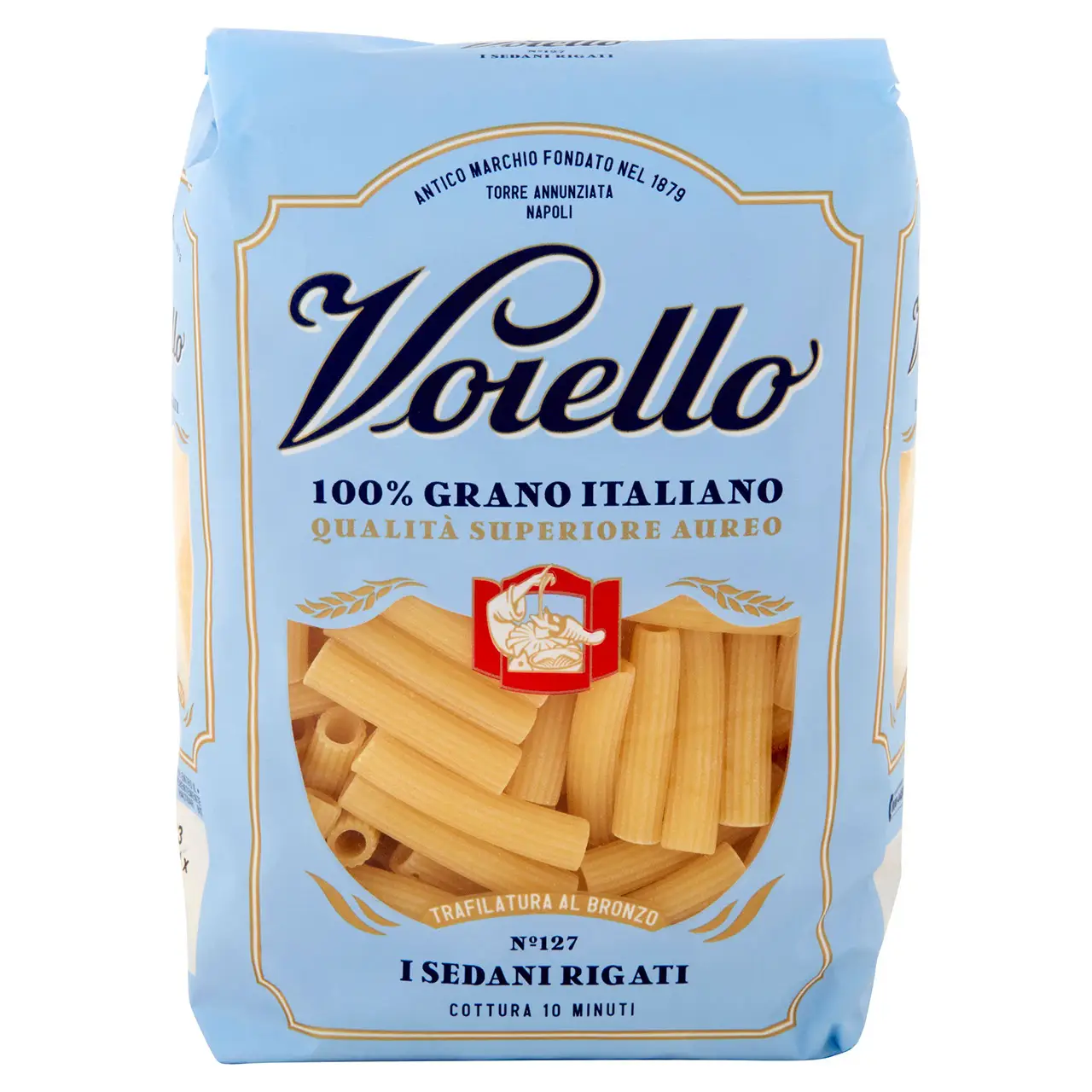 Voiello Pasta | Voiello I Sedani Rigati | Bucatini Voiello Pasta | Italian Pasta | 17,6 Ounce Total - Image 2