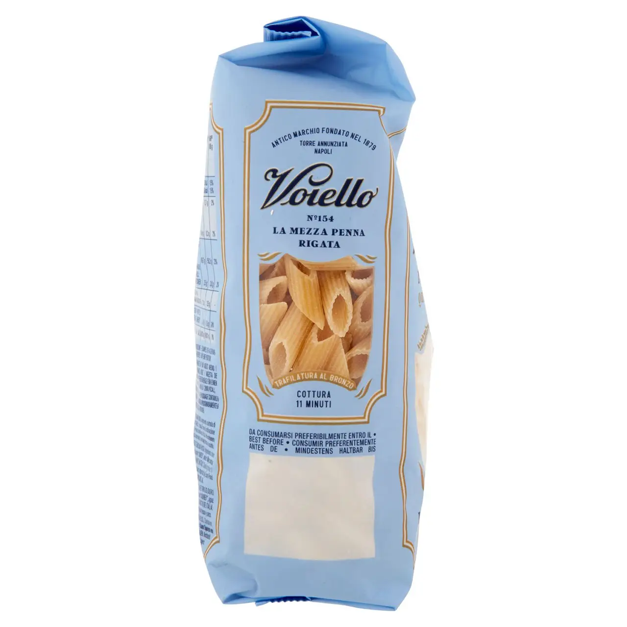 Voiello Pasta | Voiello La Mezza Penna Rigata | Bucatini Voiello Pasta | Italian Pasta | 17,6 Ounce Total - Image 6
