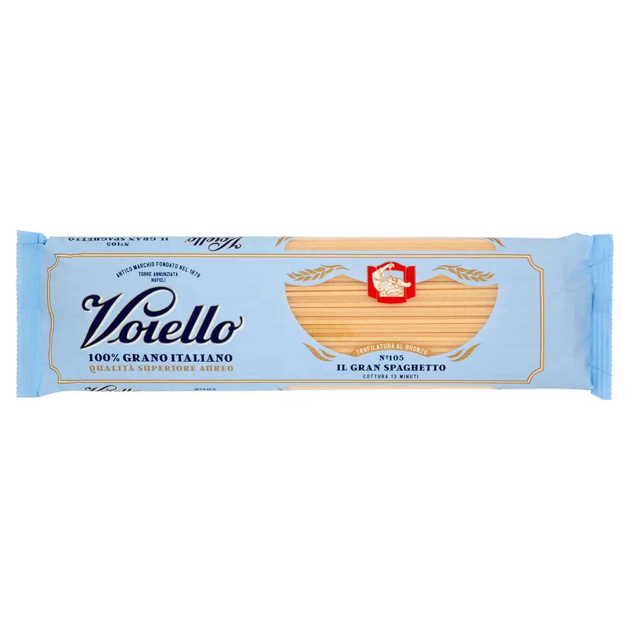 Voiello Pasta | Voiello Il Gran Spaghetto | Bucatini Voiello Pasta | Italian Pasta | 17,6 Ounce Total
