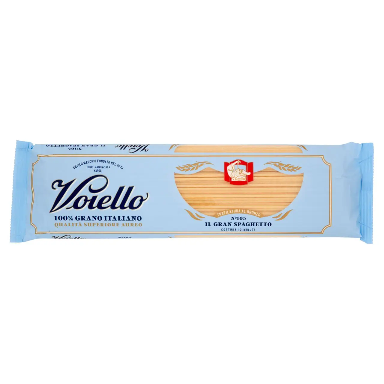 Voiello Pasta | Voiello Il Gran Spaghetto | Bucatini Voiello Pasta | Italian Pasta | 17,6 Ounce Total - Image 3