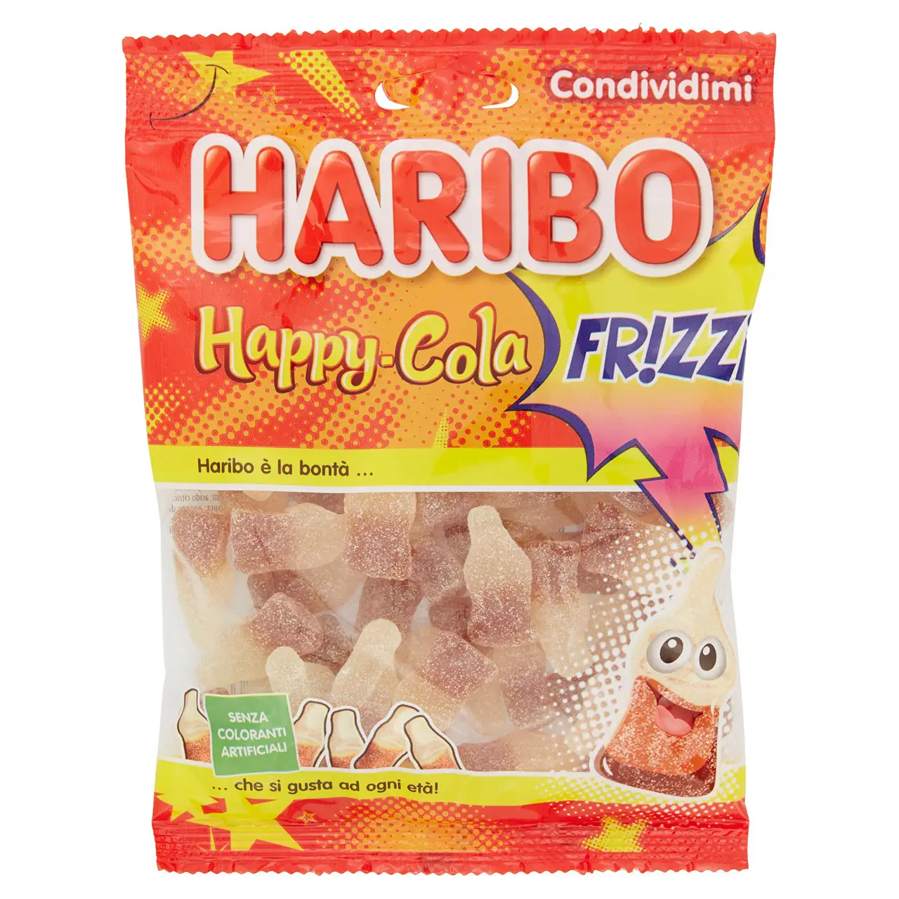 Haribo Licorice | Haribo Happy-Cola Fr!Zzi | Haribo Gummies | Haribo Candy | 6,1 Ounce Total - Image 2