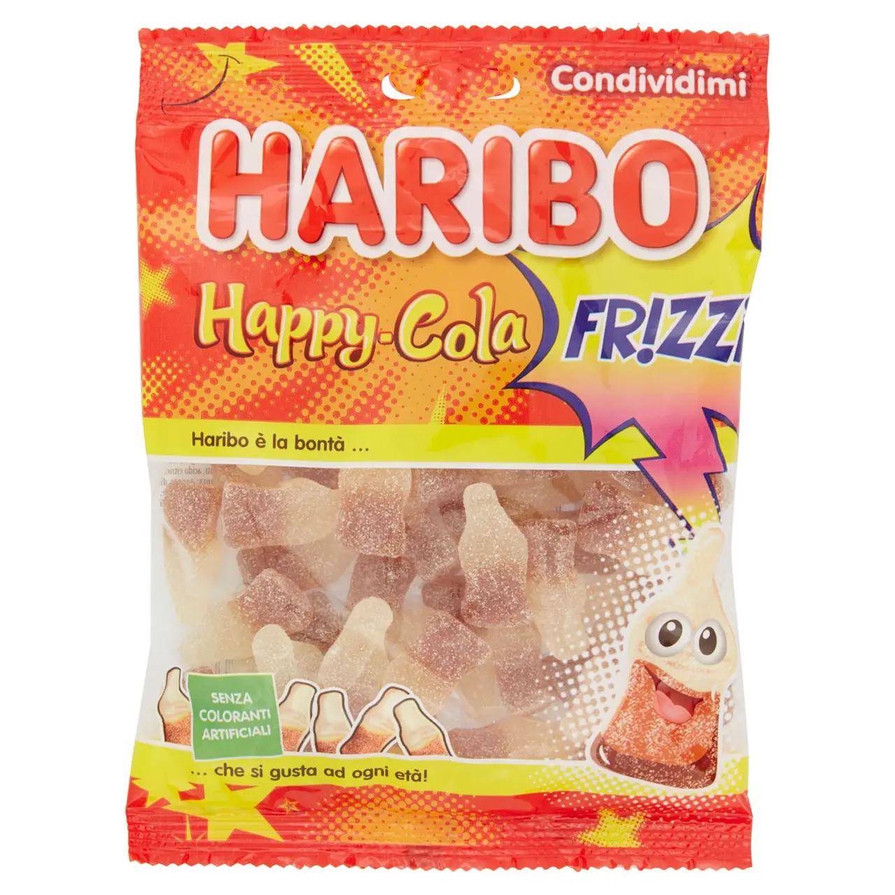 Haribo Licorice | Haribo Happy-Cola Fr!Zzi | Haribo Gummies | Haribo Candy | 6,1 Ounce Total - Image 3