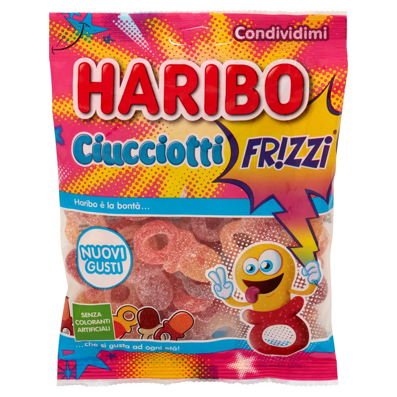Haribo Licorice | Haribo Pacifiers Fr!Zzi | Haribo Gummies | Haribo Candy | 6,1 Ounce Total - Image 2