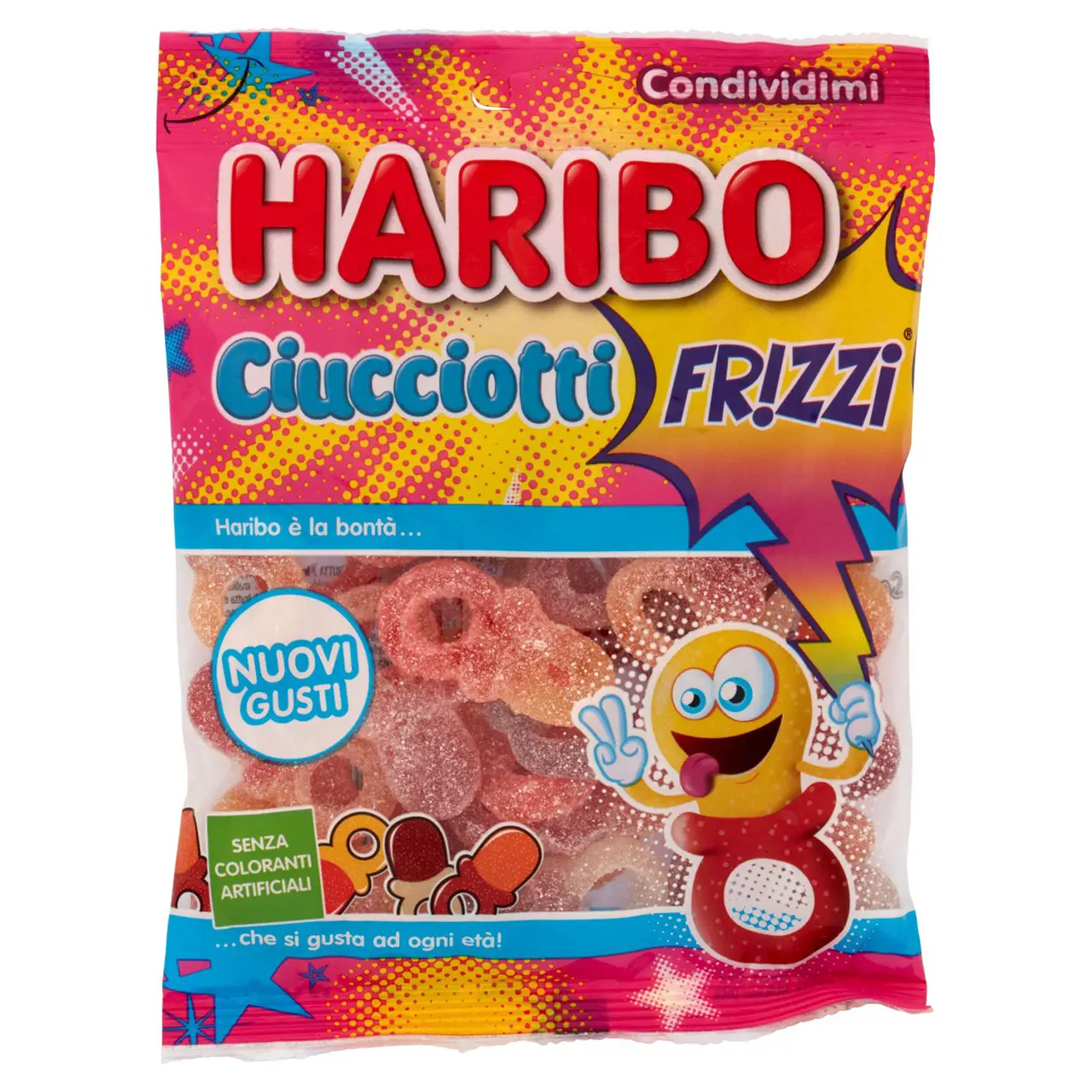 Haribo Licorice | Haribo Pacifiers Fr!Zzi | Haribo Gummies | Haribo Candy | 6,1 Ounce Total - Image 3