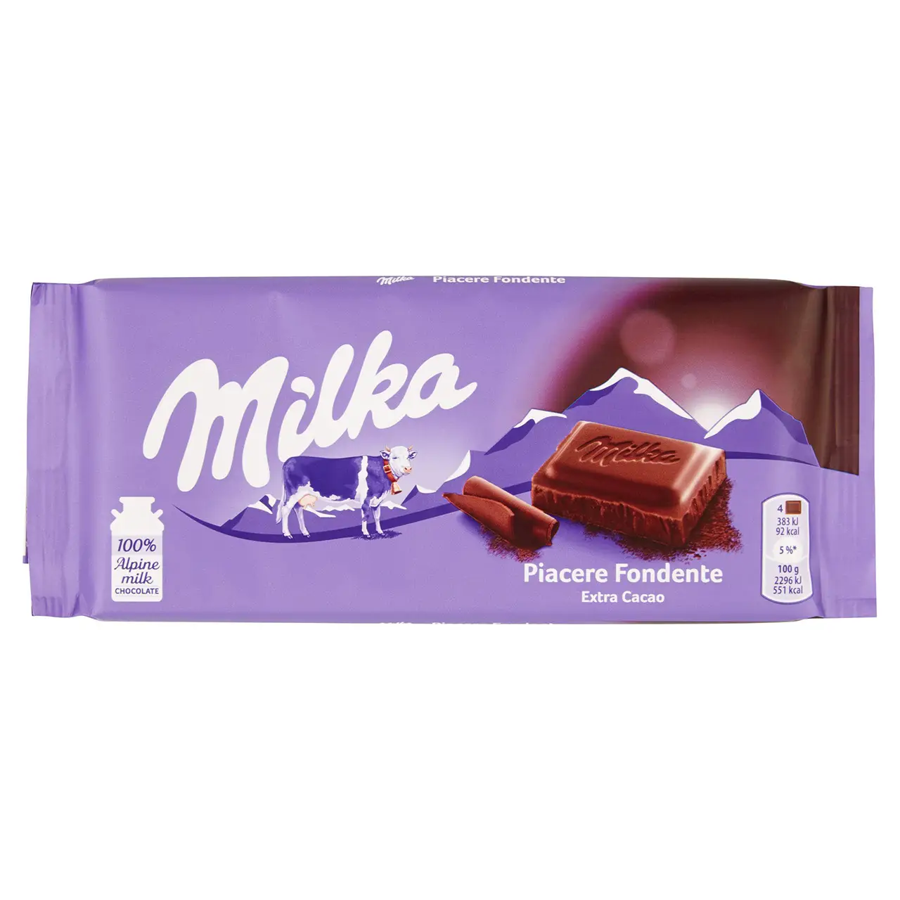 Milka Chocolate | Milka Extra Cacao | Chocolate Milka | Milka Chocolate Bars | 3,5 Ounce Total