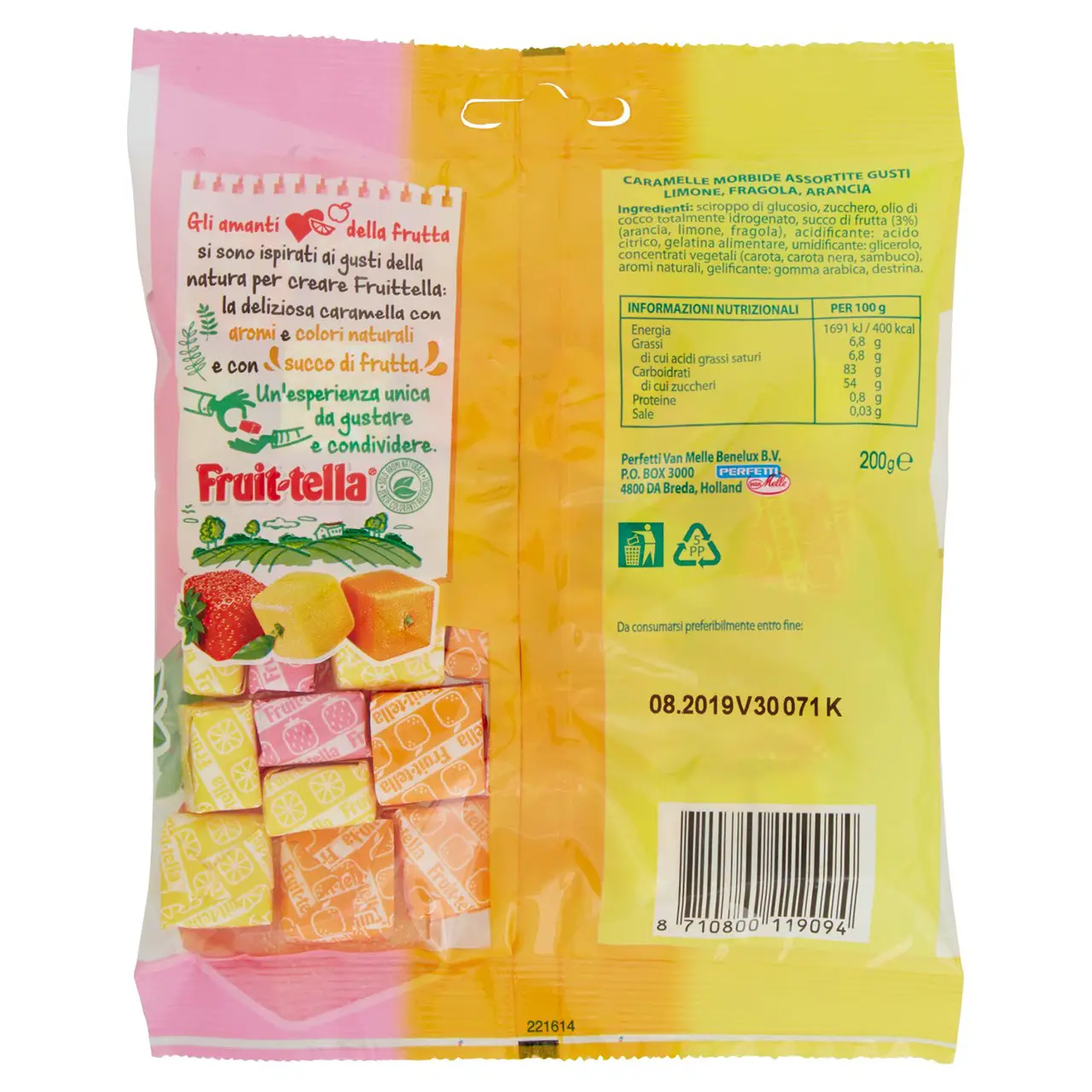 Fruittella Sweets | Fruittella Candy |Fruit-Tella Fruit Mix | Fruitella | 7 Ounce Total - Image 6