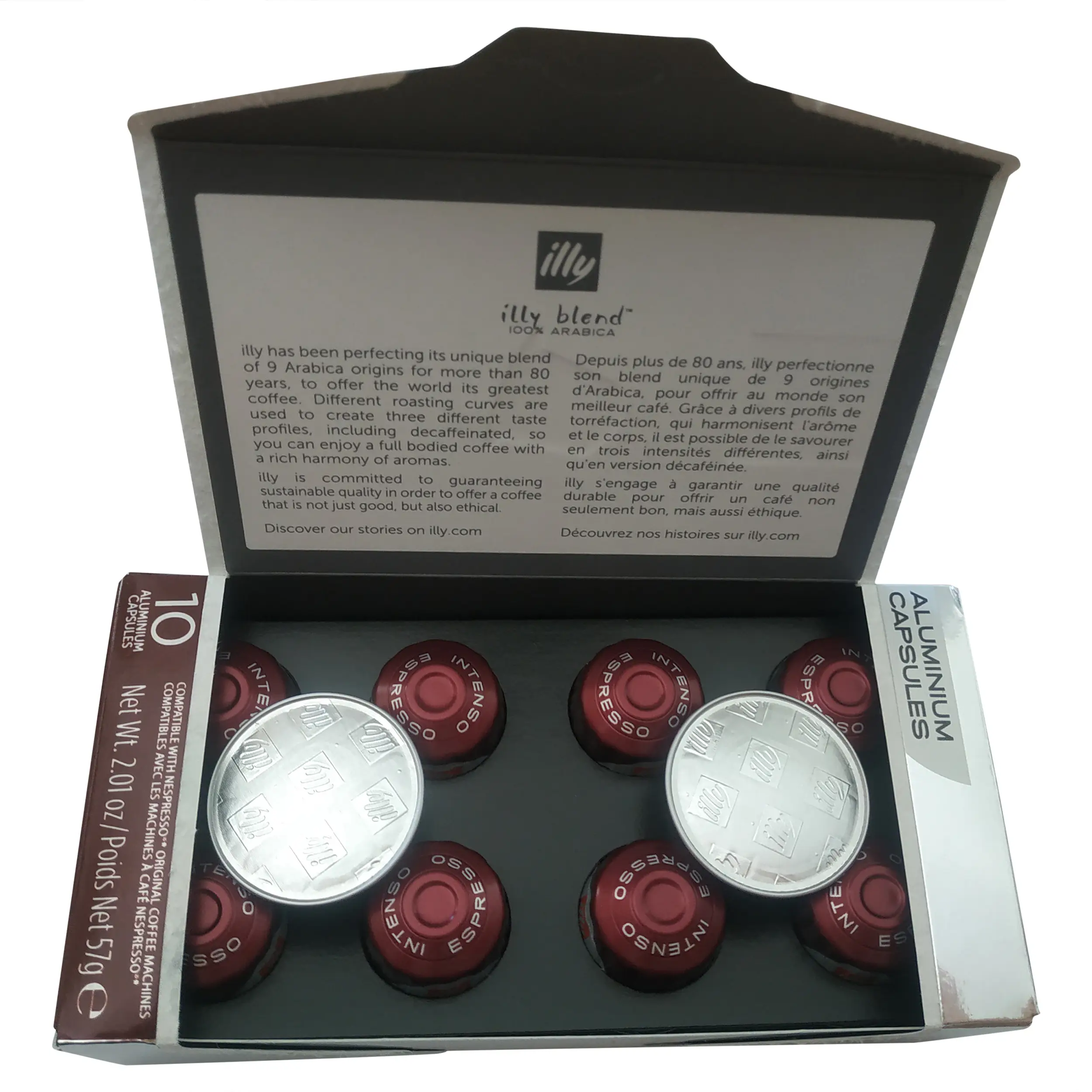 Illy Espresso Pods | Illy Coffee Capsules | 10 Espresso Coffee Cups | Illy Coffee Pods | 2.01 Ounce Total Weight - Image 4