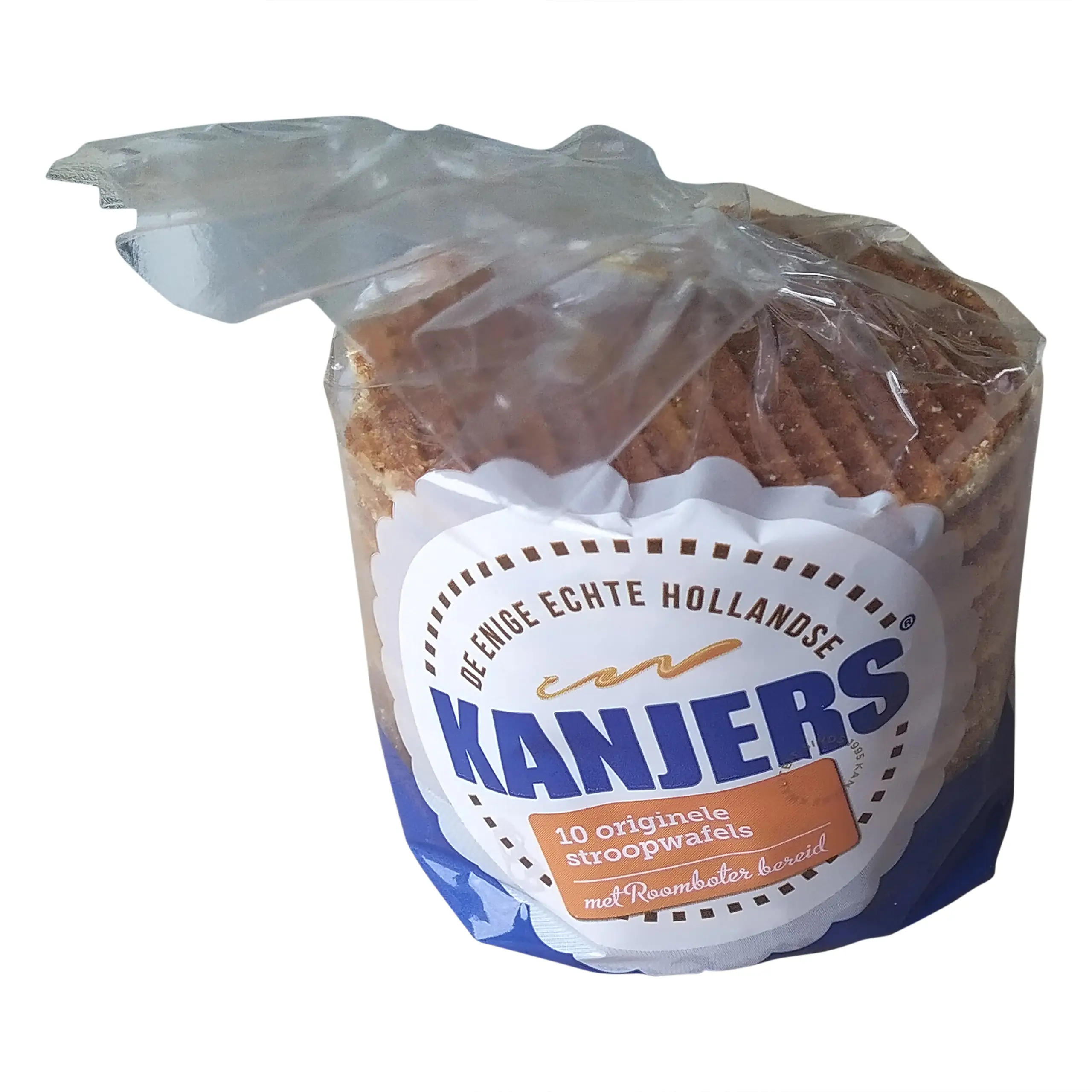 Stroopwafels Holland | Caramel Wafers from Holland | Kanjers | Original Stroopwafels 10 pieces | Total Weight 14.11 ounce - Image 2