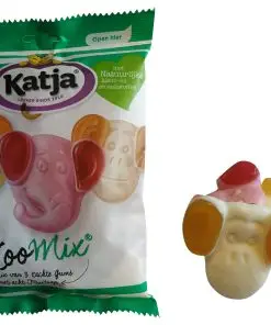 Bonbons Katjes | Bonbons Katja aux saveurs fruitées | Bonbons Katjes Zoo Animals | 300 g