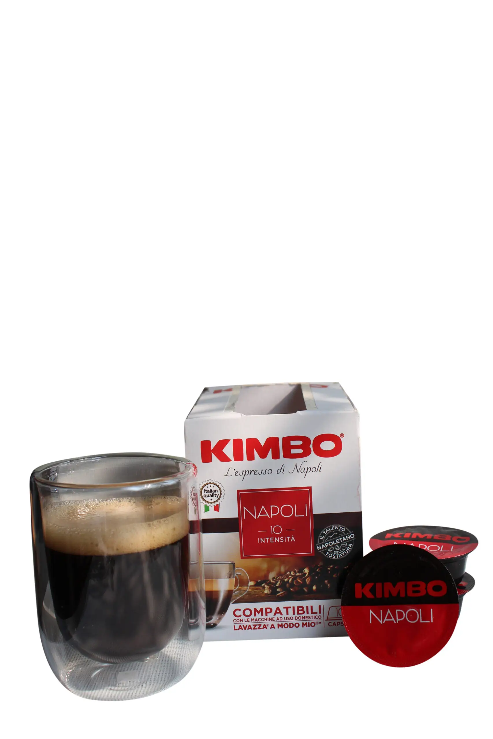 Kimbo Espresso | Kimbo | Kimbo Espresso Naples | Kimbo Pods | 2.64 Ounce Total Weight