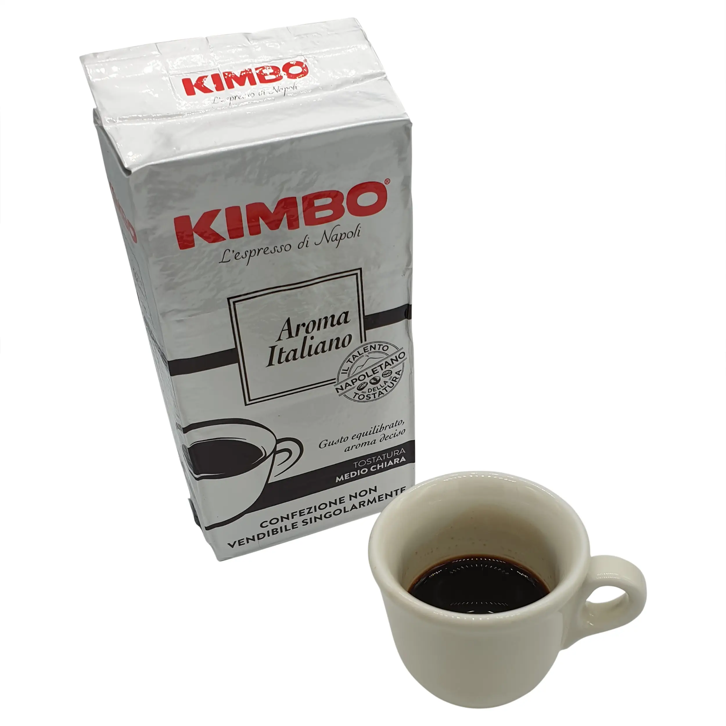 Kimbo Espresso | Kimbo | Kimbo, Aroma Italiano Conf. 2X250 G | Kimbo Espresso Ground | 17.63 Ounce Total Weight - Image 2