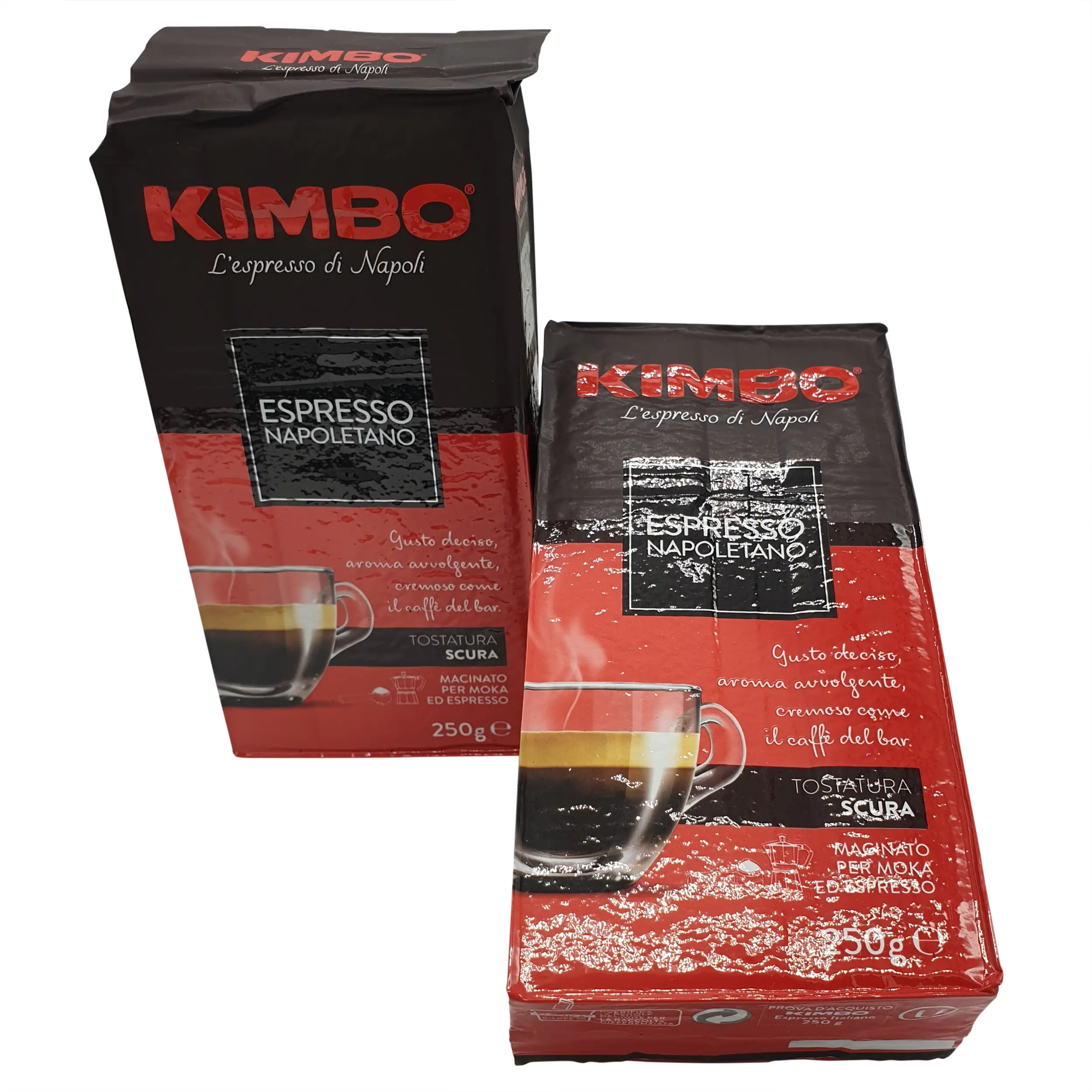 Kimbo Espresso | Kimbo | Kimbo, Espresso Napoletano Conf. 2X250 G | Kimbo Espresso Ground | 17.63 Ounce Total Weight - Image 6