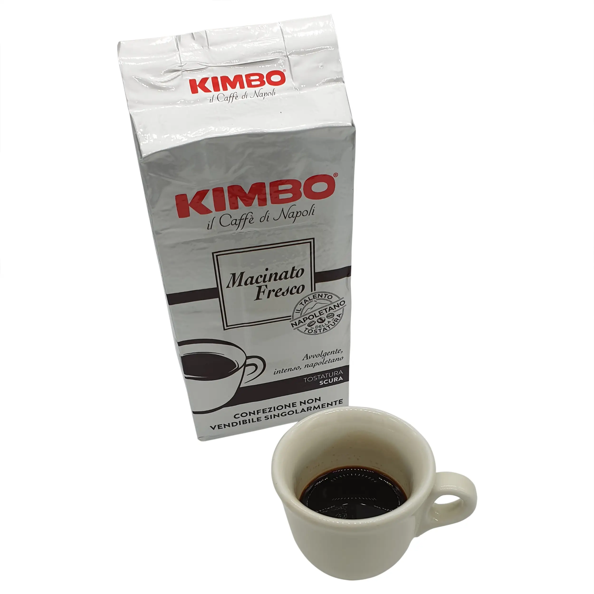 Kimbo Espresso | Kimbo Macinato Fresco | Kimbo Macinato Fresco Conf. 2X250 G | Kimbo Espresso Ground | 17.63 Ounce Total Weight - Image 2