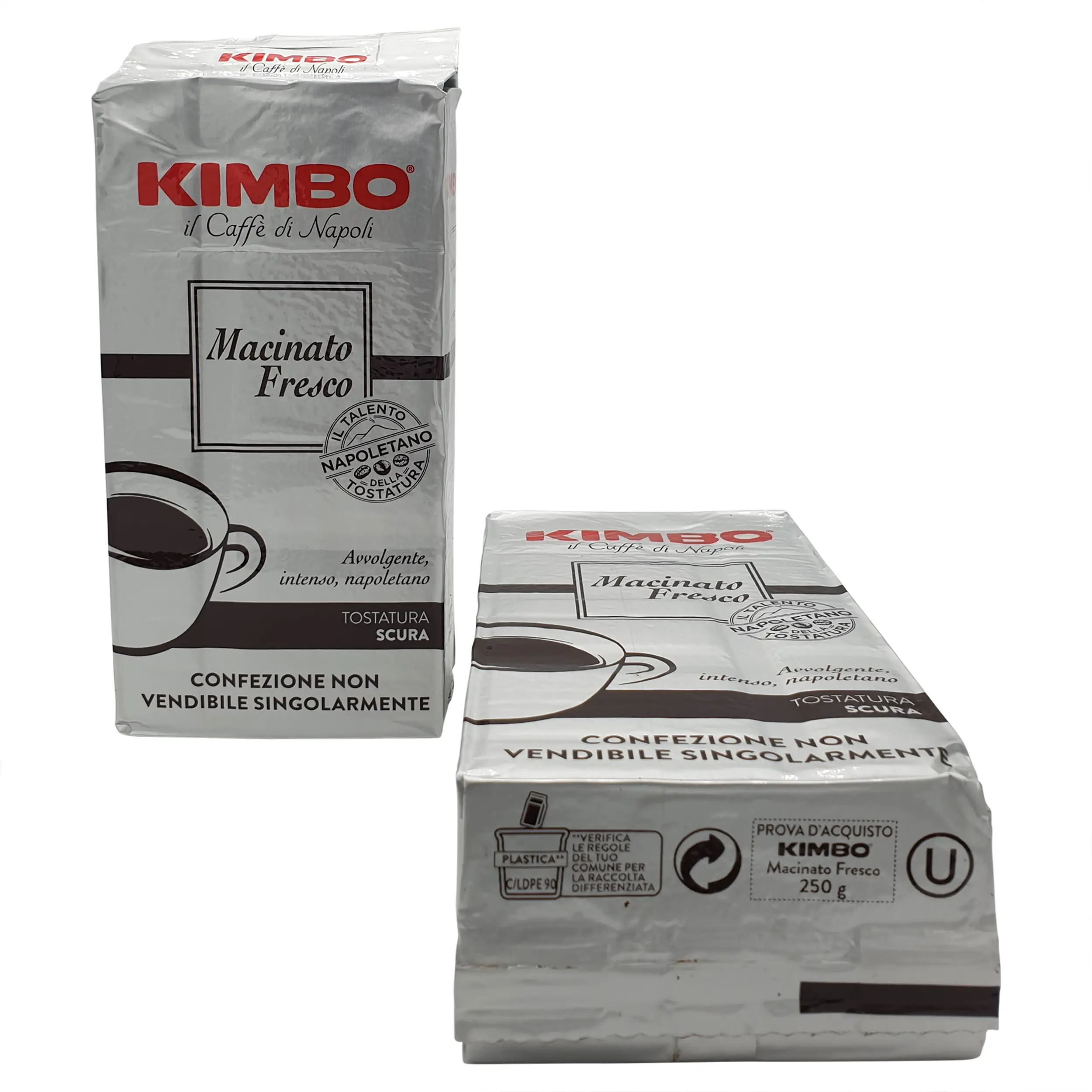 Kimbo Espresso | Kimbo Macinato Fresco | Kimbo Macinato Fresco Conf. 2X250 G | Kimbo Espresso Ground | 17.63 Ounce Total Weight - Image 6