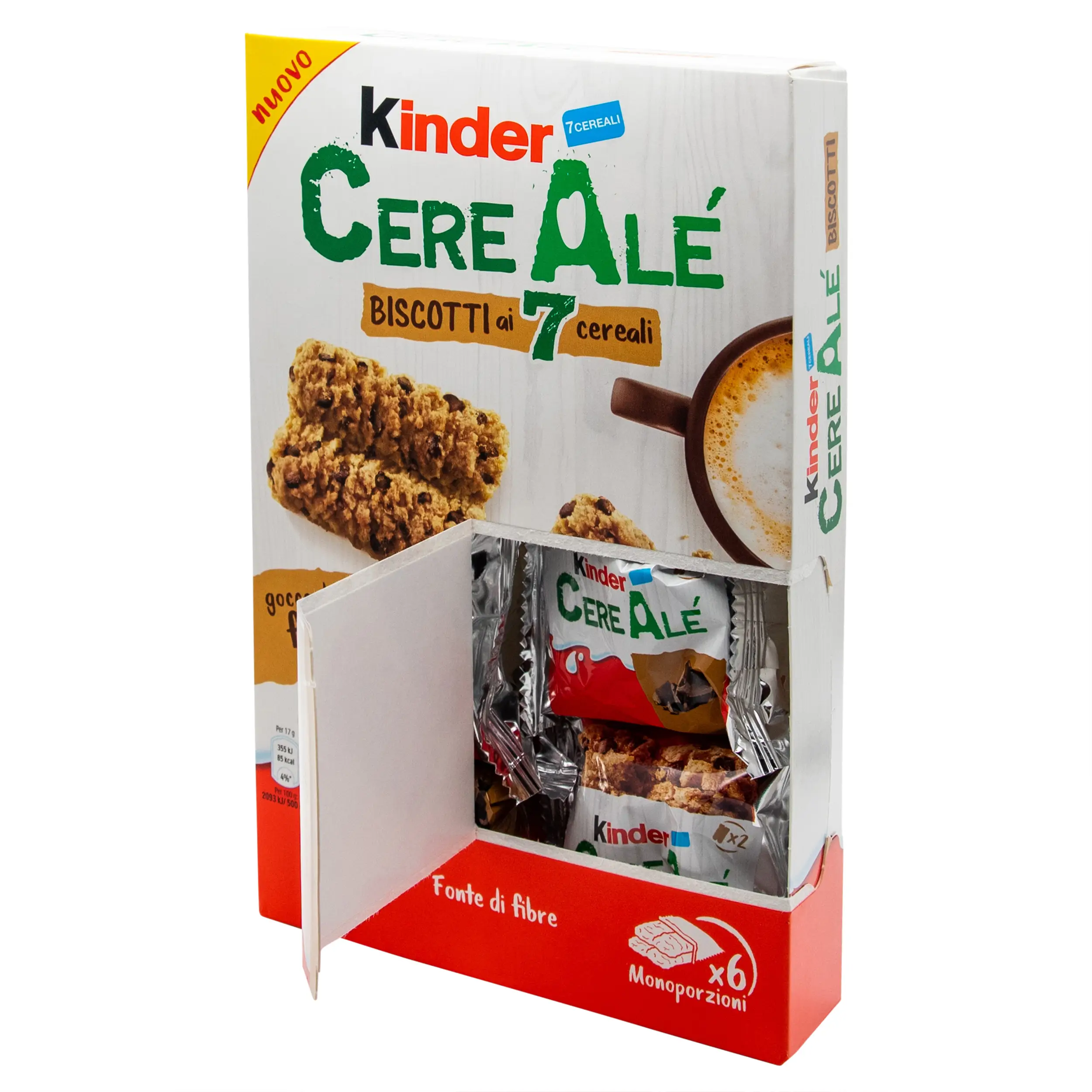 Kinder Bar | Kinder Milk Chocolate | Kinder Cereal Cookies with Chocolate Drops | Kinder Chocolate Bar | 7.19 Ounce Total Weight - Image 5