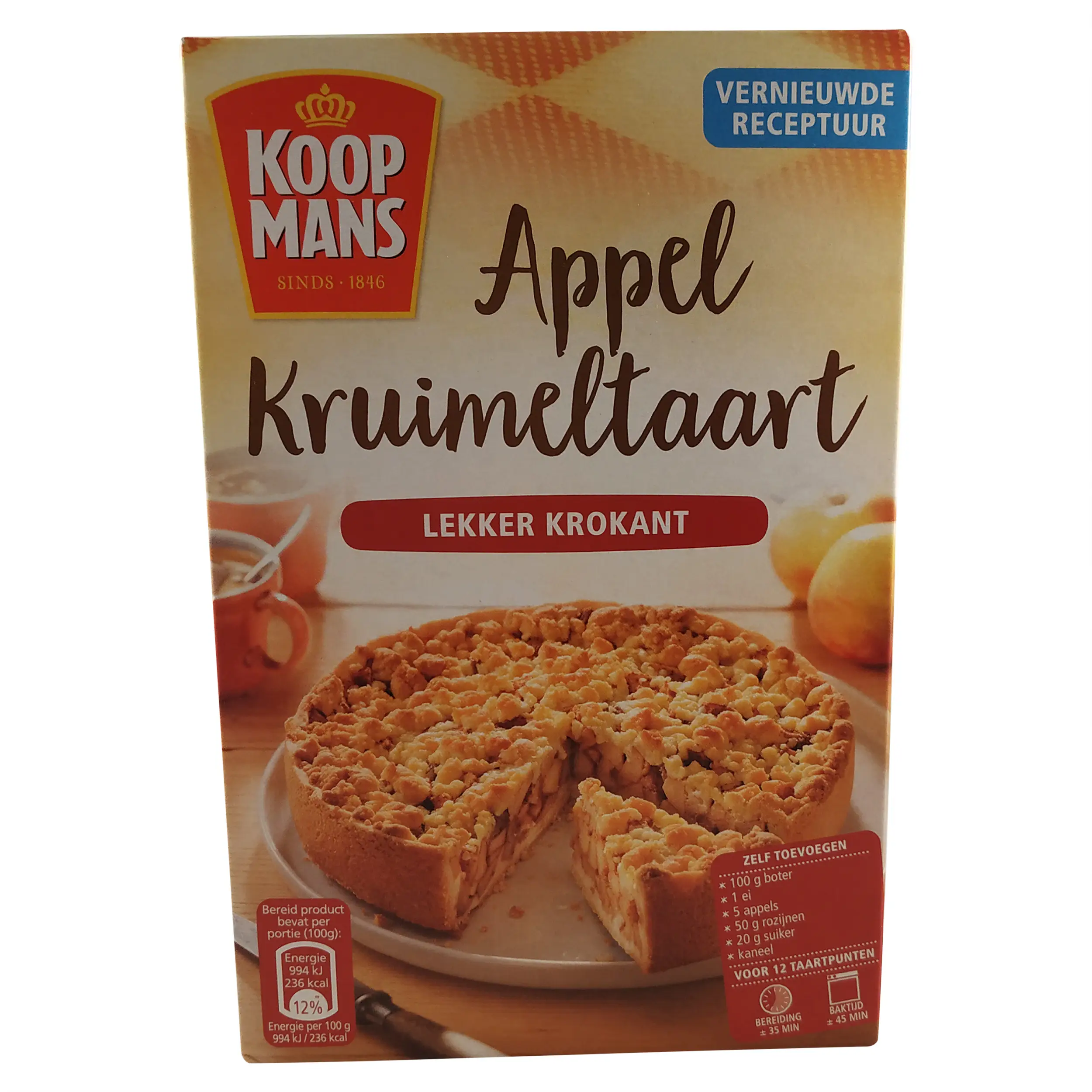 Apfelkuchen-Rezept | Apfelkuchen-Gewürzmischung | Apfel-Streuselkuchen | Apfelkuchen frisch | Gesamtgewicht 13,75 Unzen