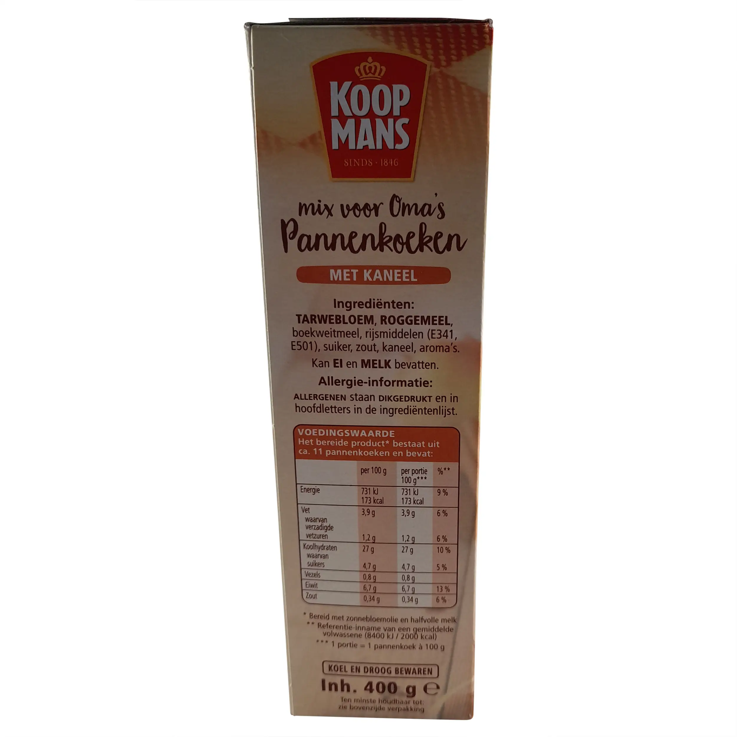 Dutch Pancakes | Gourmet Pancake Mix | Dutch Pancakes | Gourmet Pancake Mix | | Koopmans | 14.1 Ounce Total Weight | Koopmans | 14.1 Ounce Total Weight - Image 2