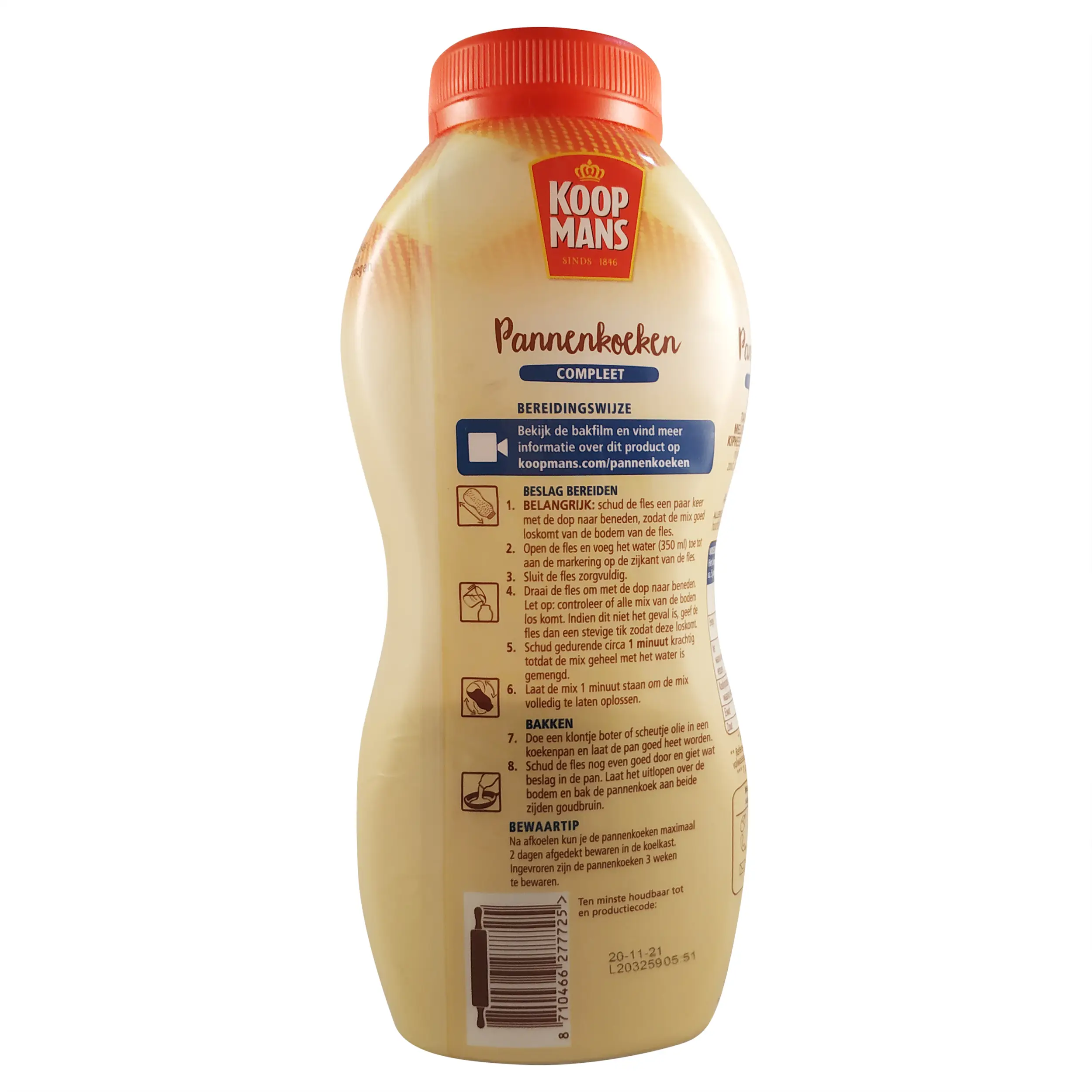 Dutch Pancakes | Gourmet Pancake Mix | Dutch Pancakes | Gourmet Pancake Mix | | Koopmans | 7.4 Ounce Total Weight | Koopmans | 7.4 Ounce Total Weight - Image 3