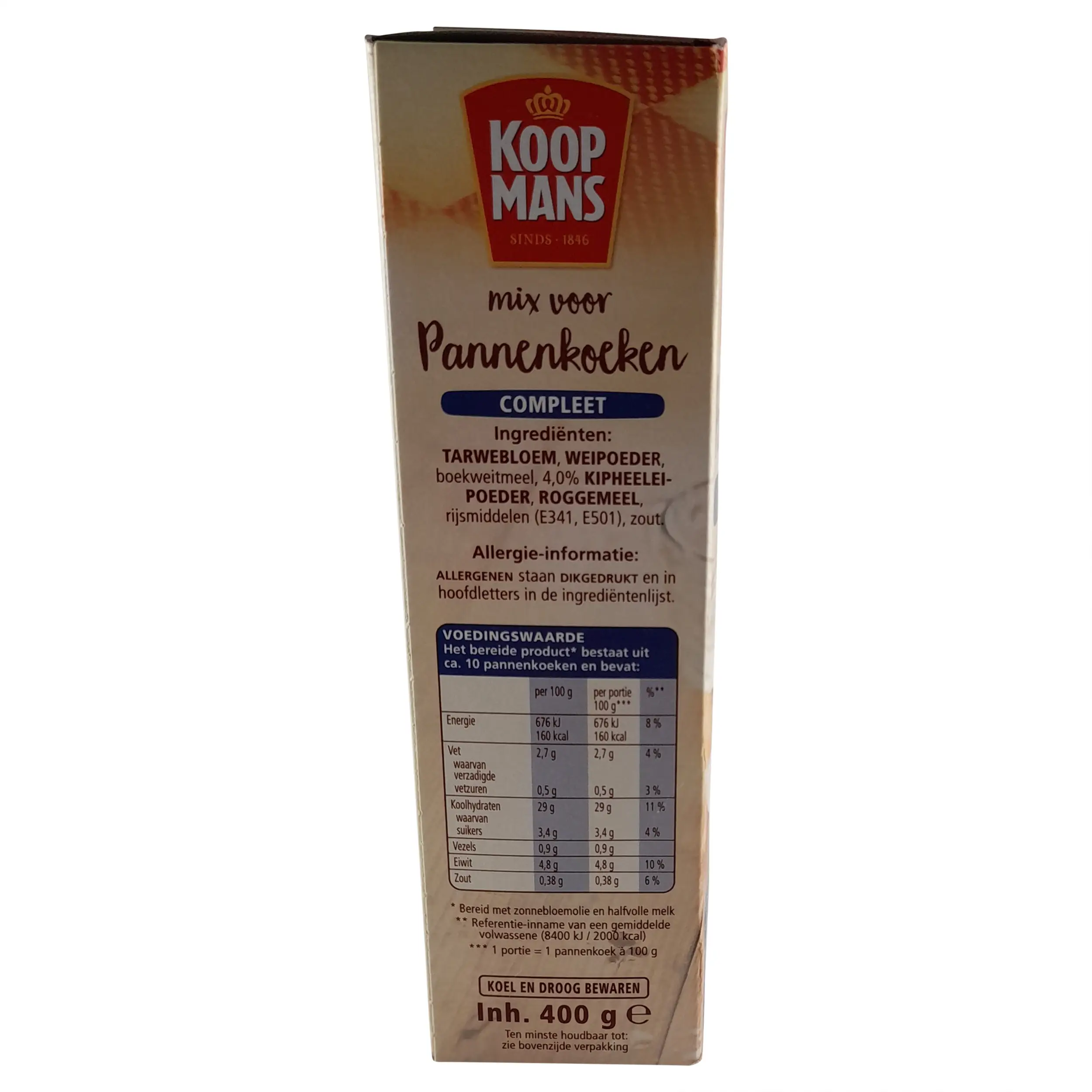 Dutch Pancakes | Gourmet Pancake Mix | Dutch Pancakes | Gourmet Pancake Mix | | Koopmans | 14.1 Ounce Total Weight | Koopmans | 14.1 Ounce Total Weight - Image 2