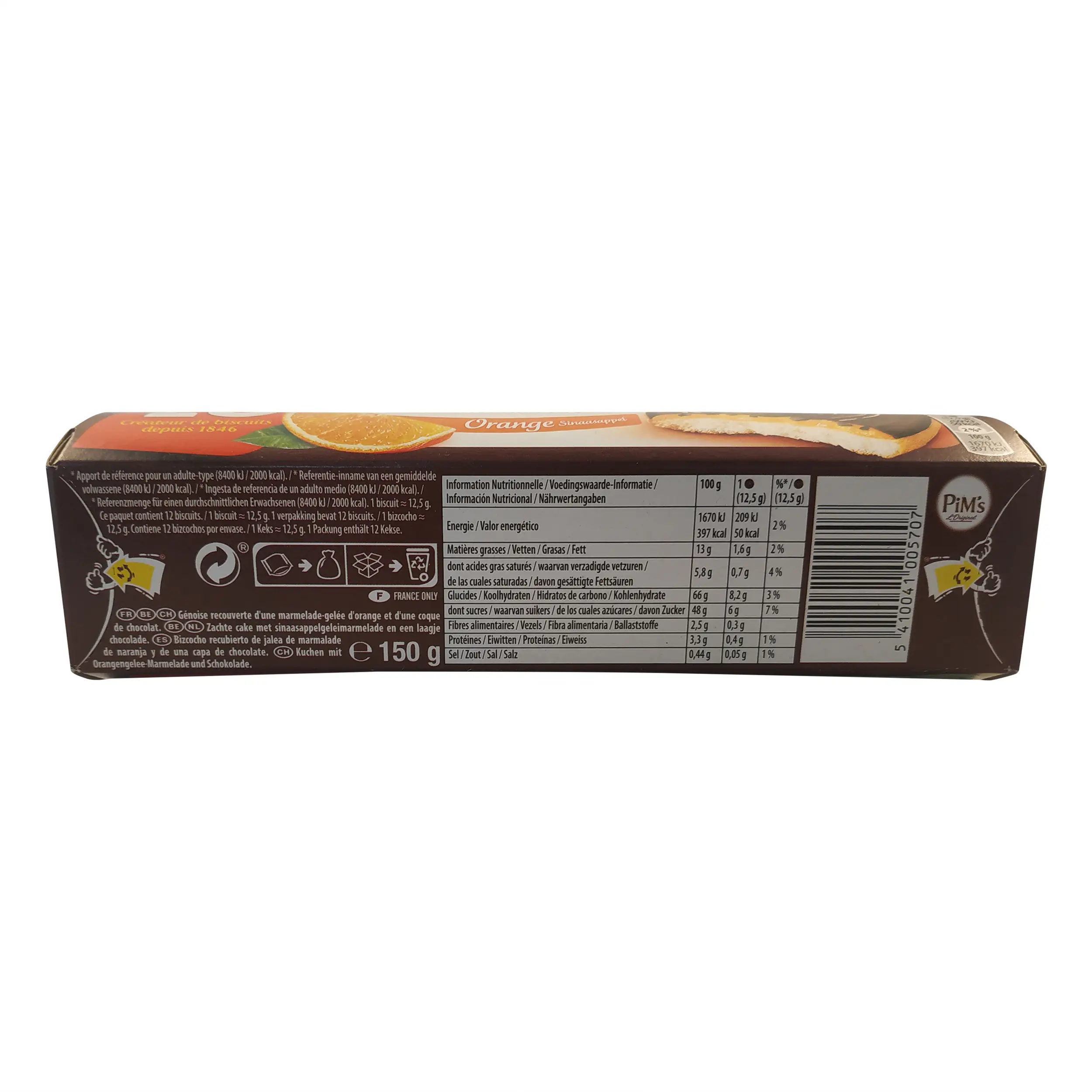 Pims Cookies LU | Pack of 6 | Orange | 31.74 Ounce Total Weight - Image 4