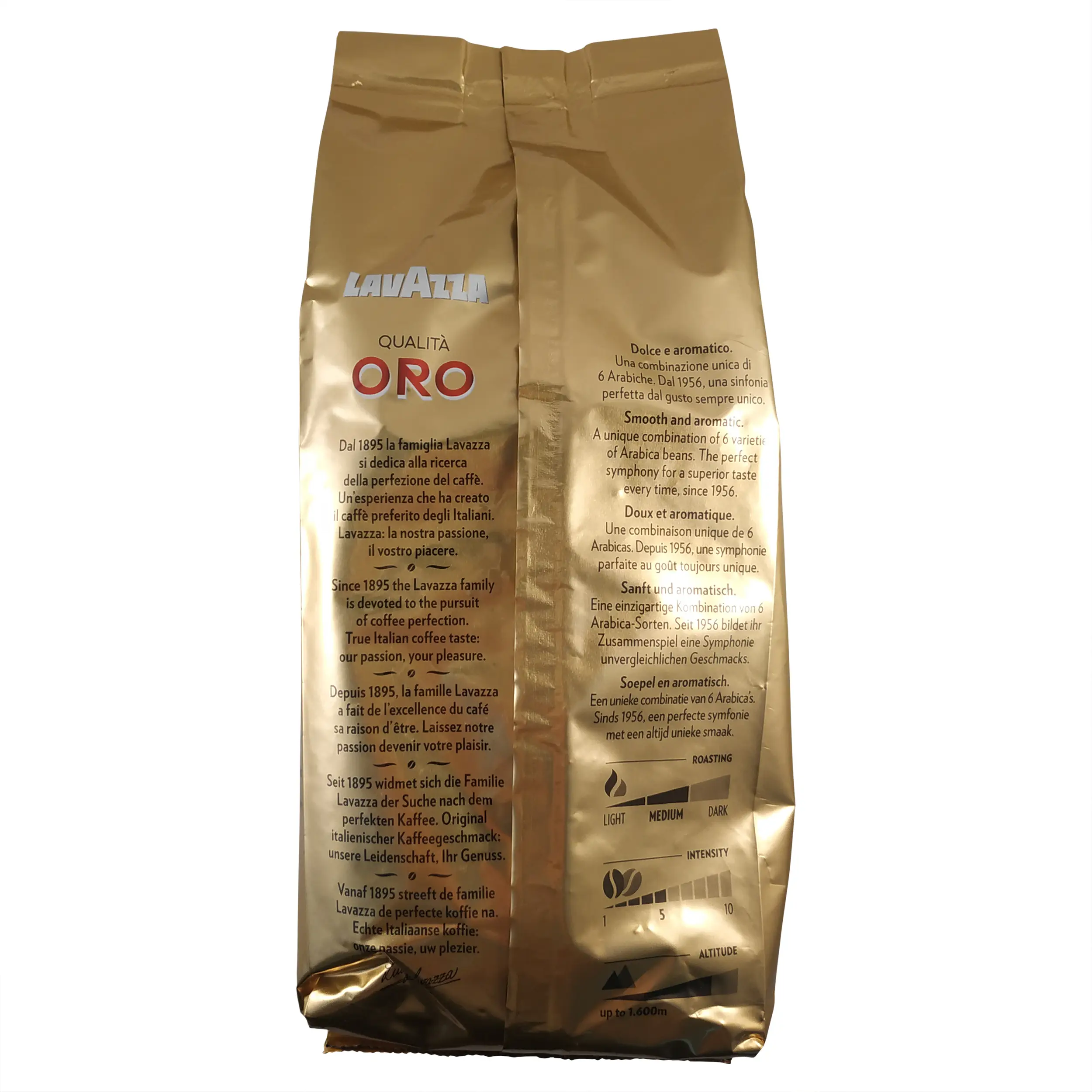 Lavazza Oro | Lavazza Coffee Beans | The Taste of Classic Italian Coffee | Coffee Beans Lavazza | 17.63 Ounce Total Weight - Image 5