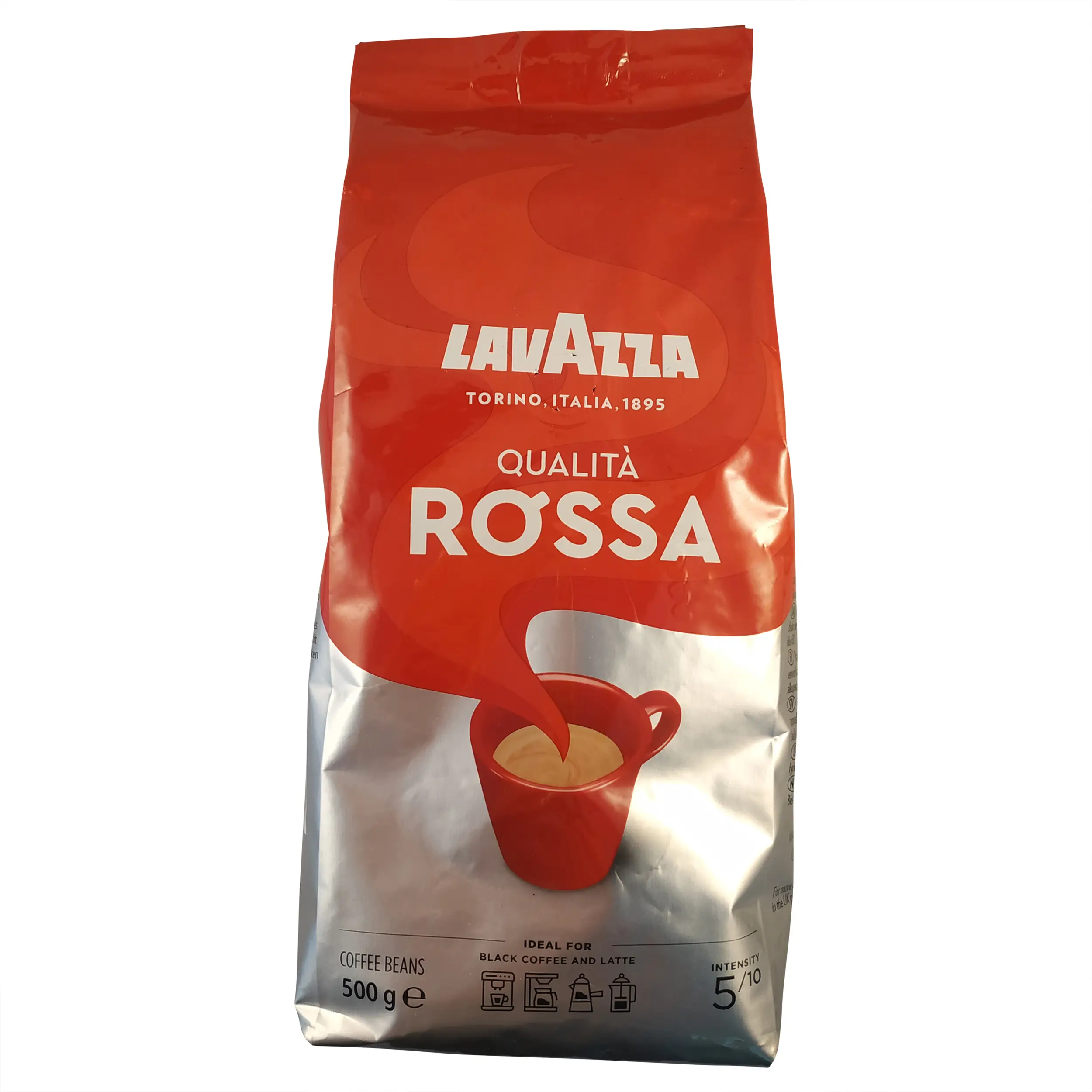Lavazza Coffee Beans | Lavazza Rossa | Try these Fresh Coffee Beans for a Flavor Burst | Coffee Beans Lavazza | 17.63 Ounce Total Weight