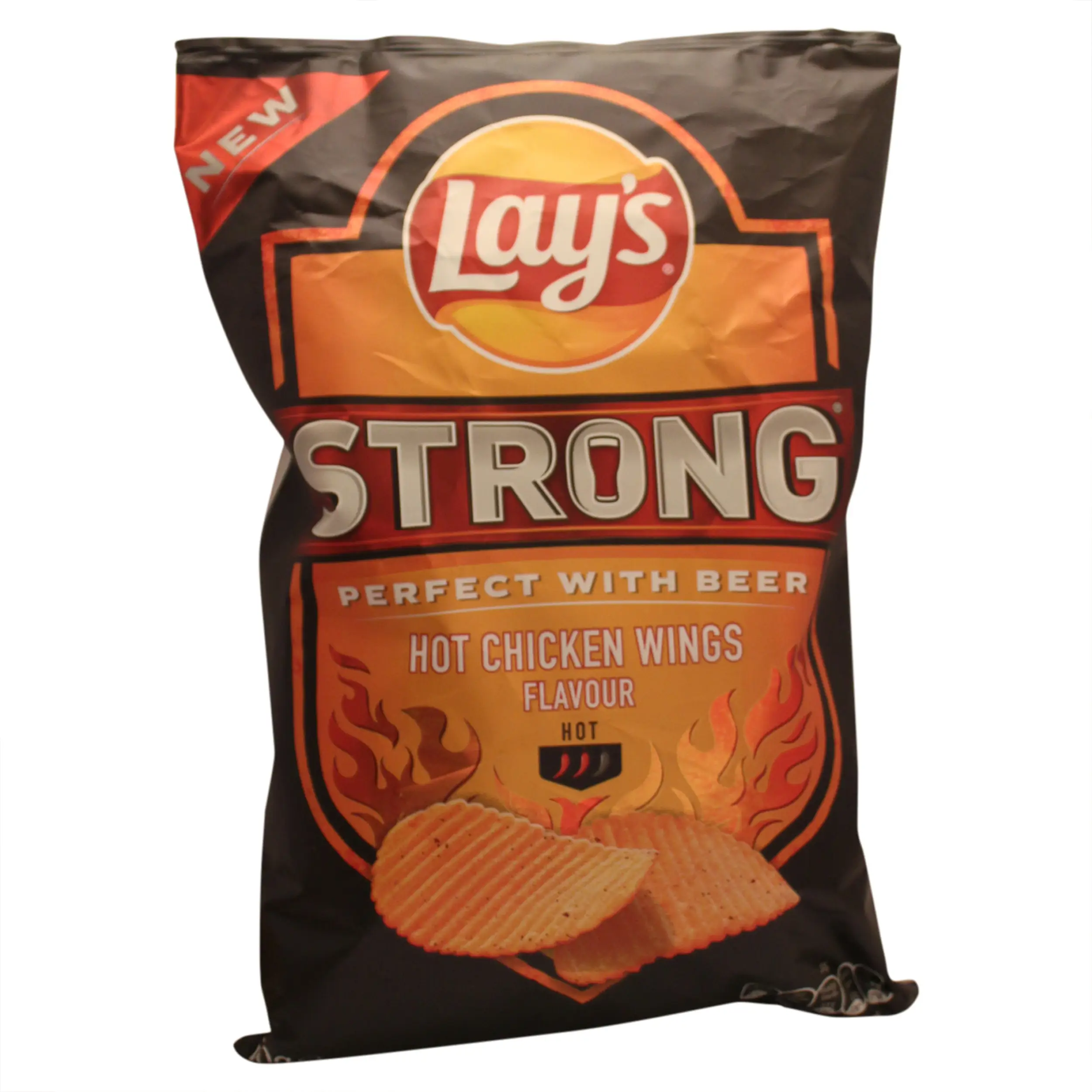 Lays Crisps | Lays Chips | Lays Strong Hot Chicken Wings Flavour Hot | Lays Snack Chips | 5.29 Ounce Total Weight - Image 5