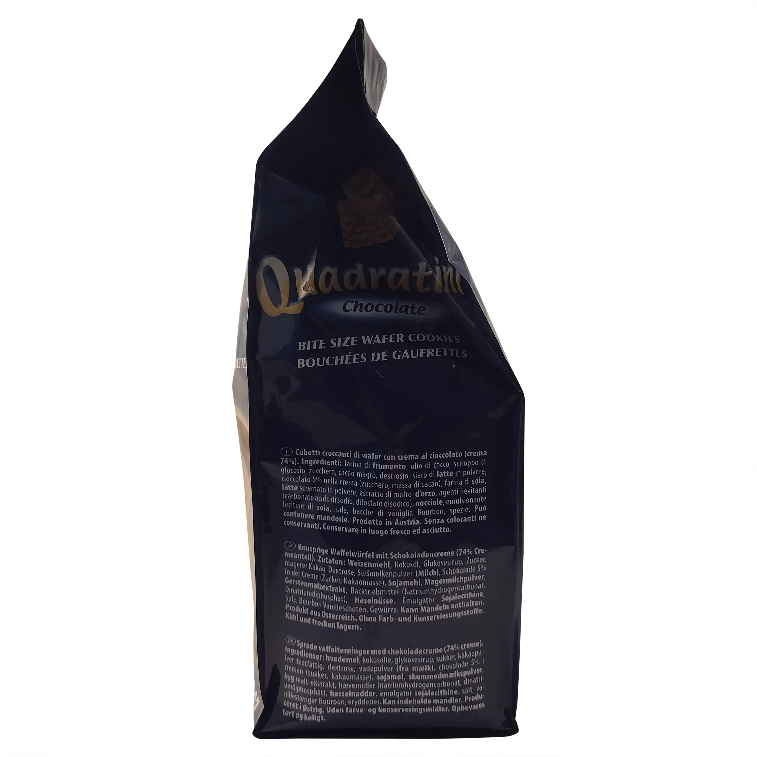 Quadratini Dark Chocolate | Quadratini Wafer Cookies | Loacker Quadratini Chocolate | Quadratini | 9.7 Ounce Total Weight - Image 3