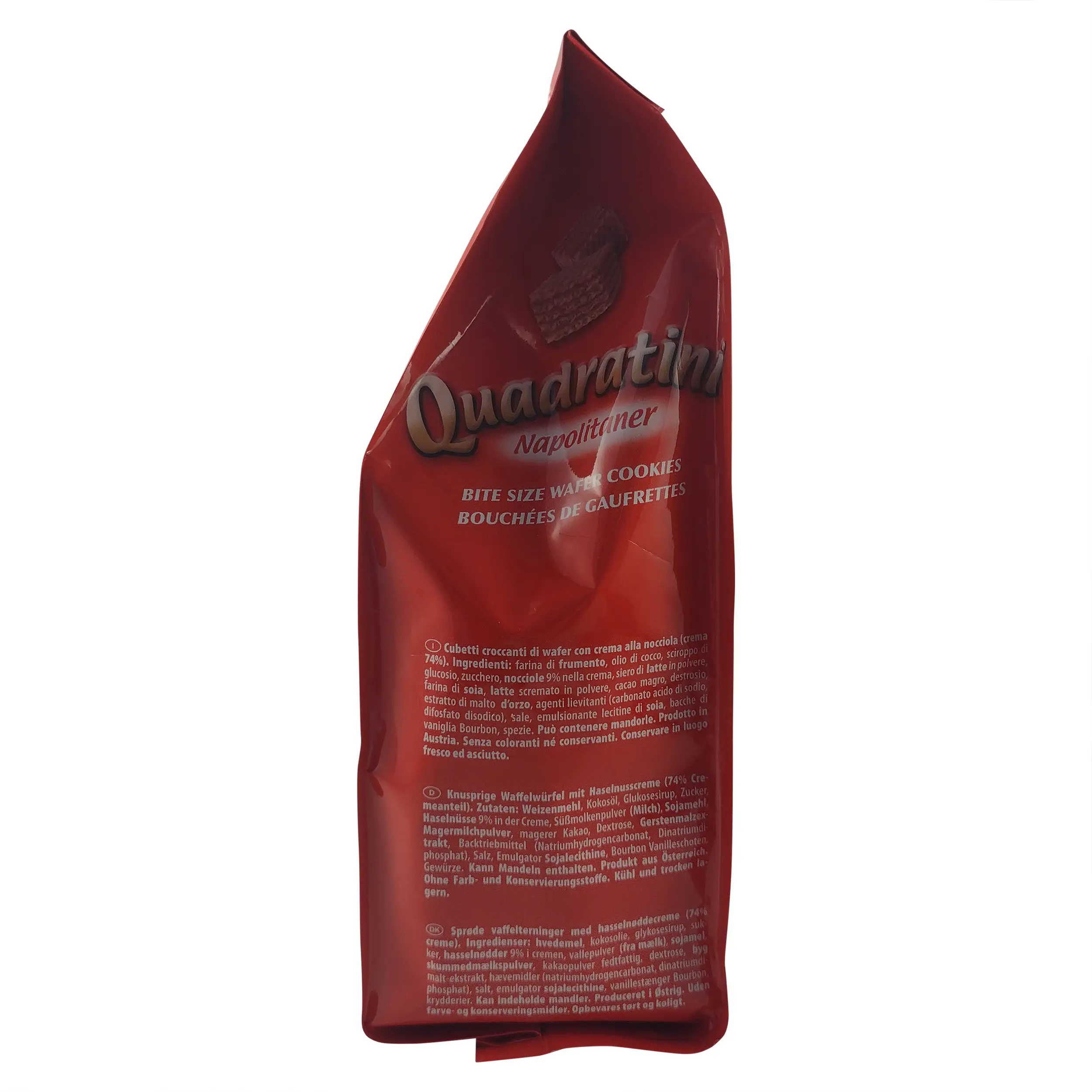 Loackers | Quadratini | Loacker Quadratini Napolitaner | Quadratini Cookie | 9.7 Ounce Total Weight - Image 4