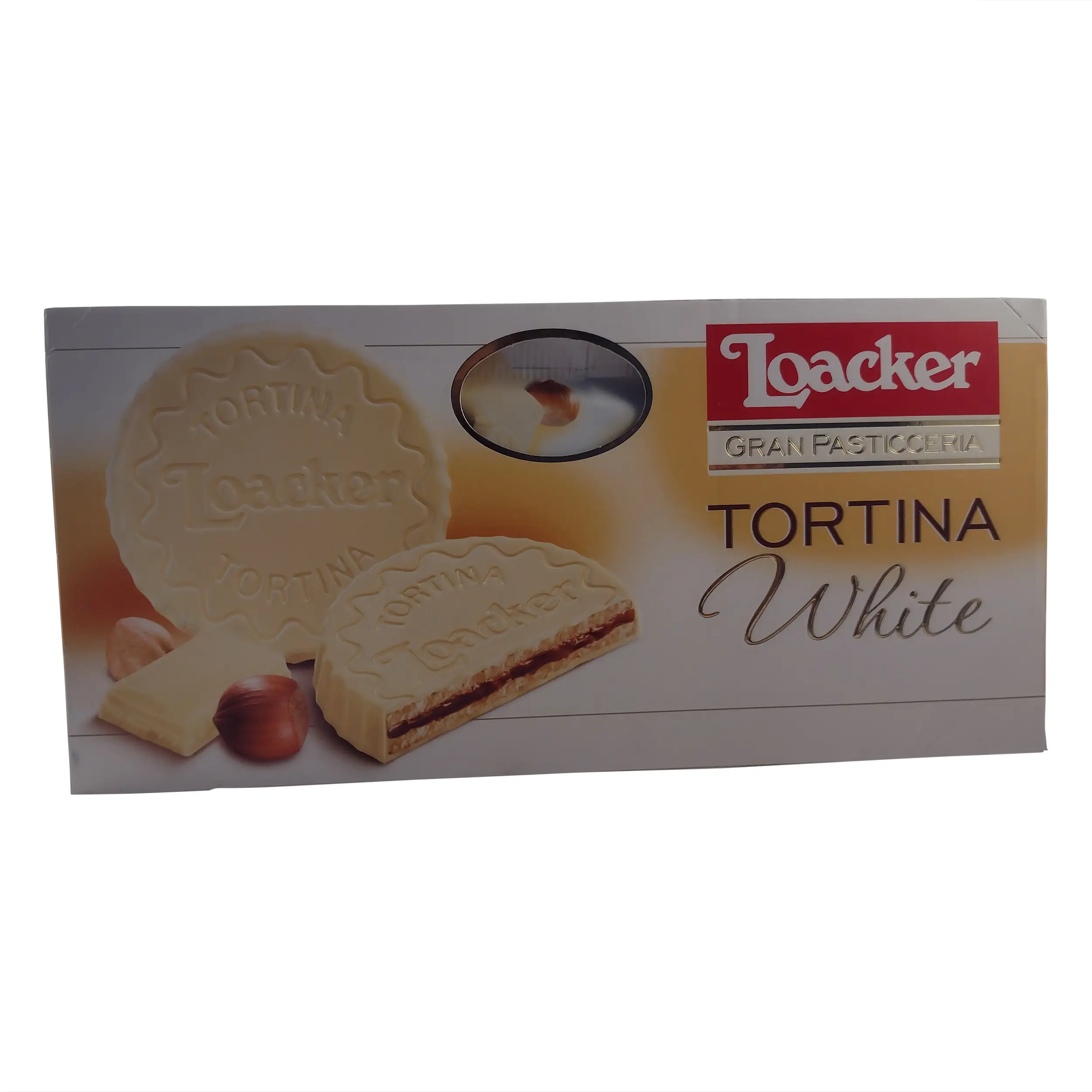 Loacker | Loackers | Loacker Tortina White | Loacker Tortina | 4.4 Ounce Total Weight