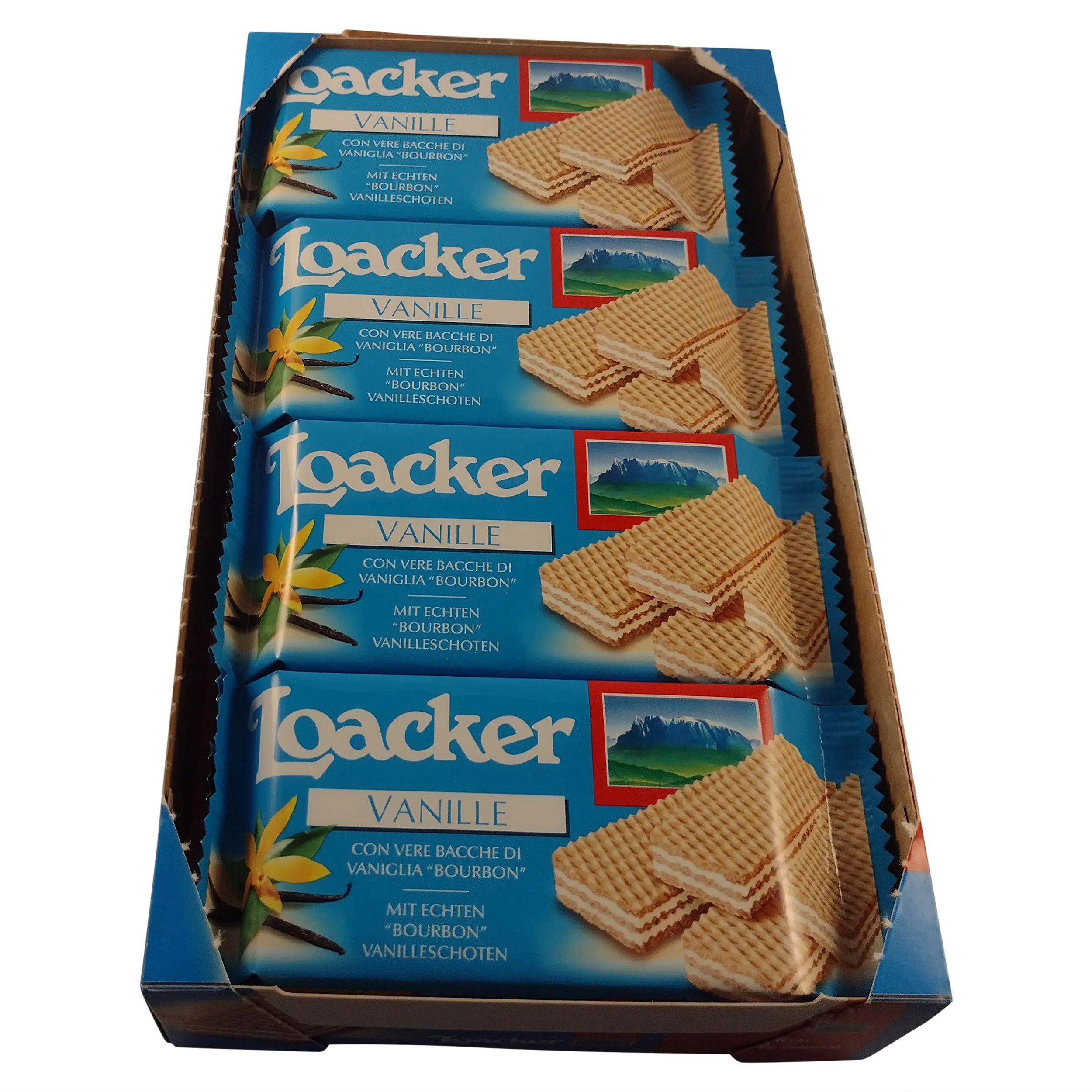 Loacker Vanilla | Loackers | Loacker Vanille 8X  | Loacker Tortina | 12.69 Ounce Total Weight - Image 4