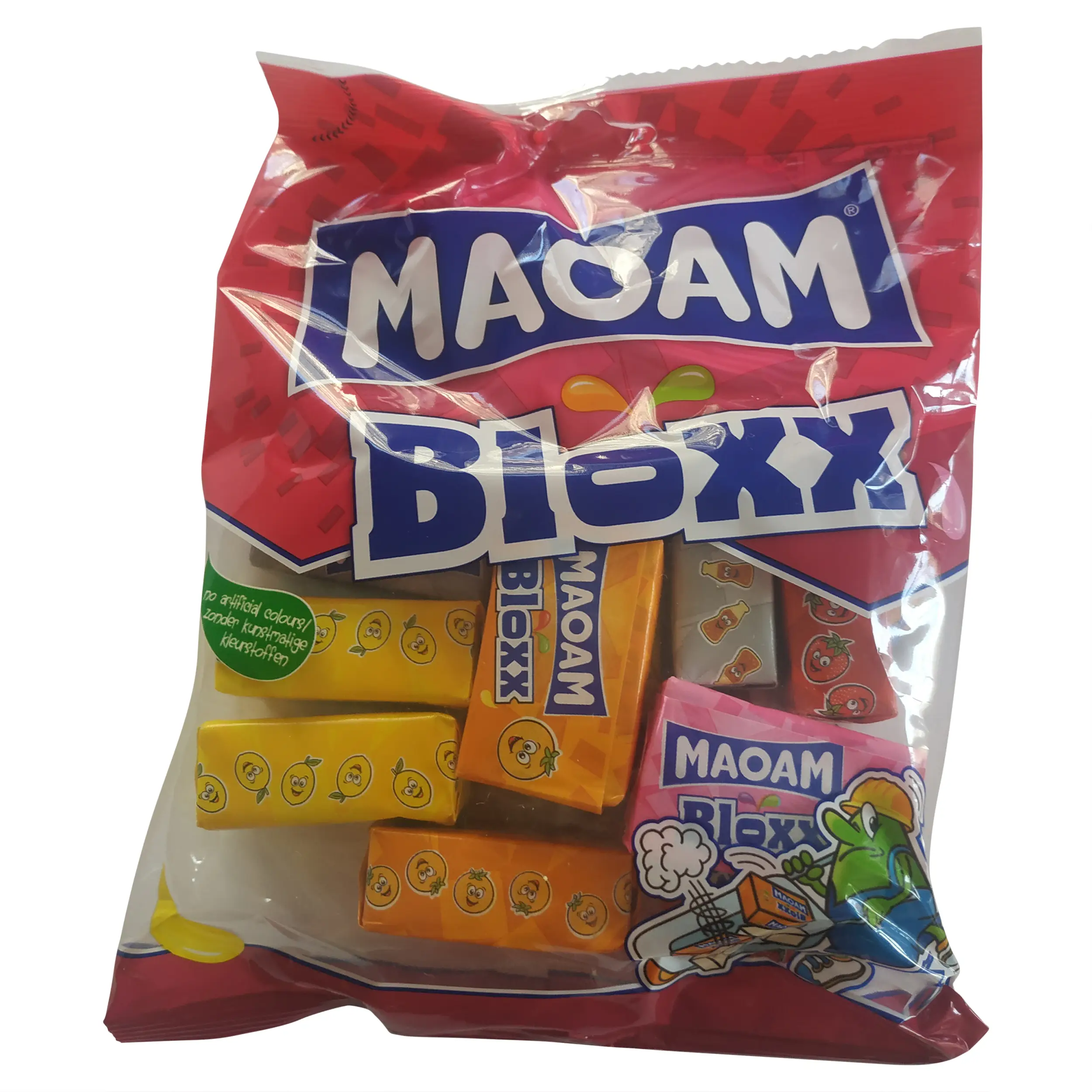 Maoam Bloxx | Doces Maoam | 8 unidades de sabores exclusivos Maoam Bloxx | Doces Maoam | Peso total de 7,76 onças