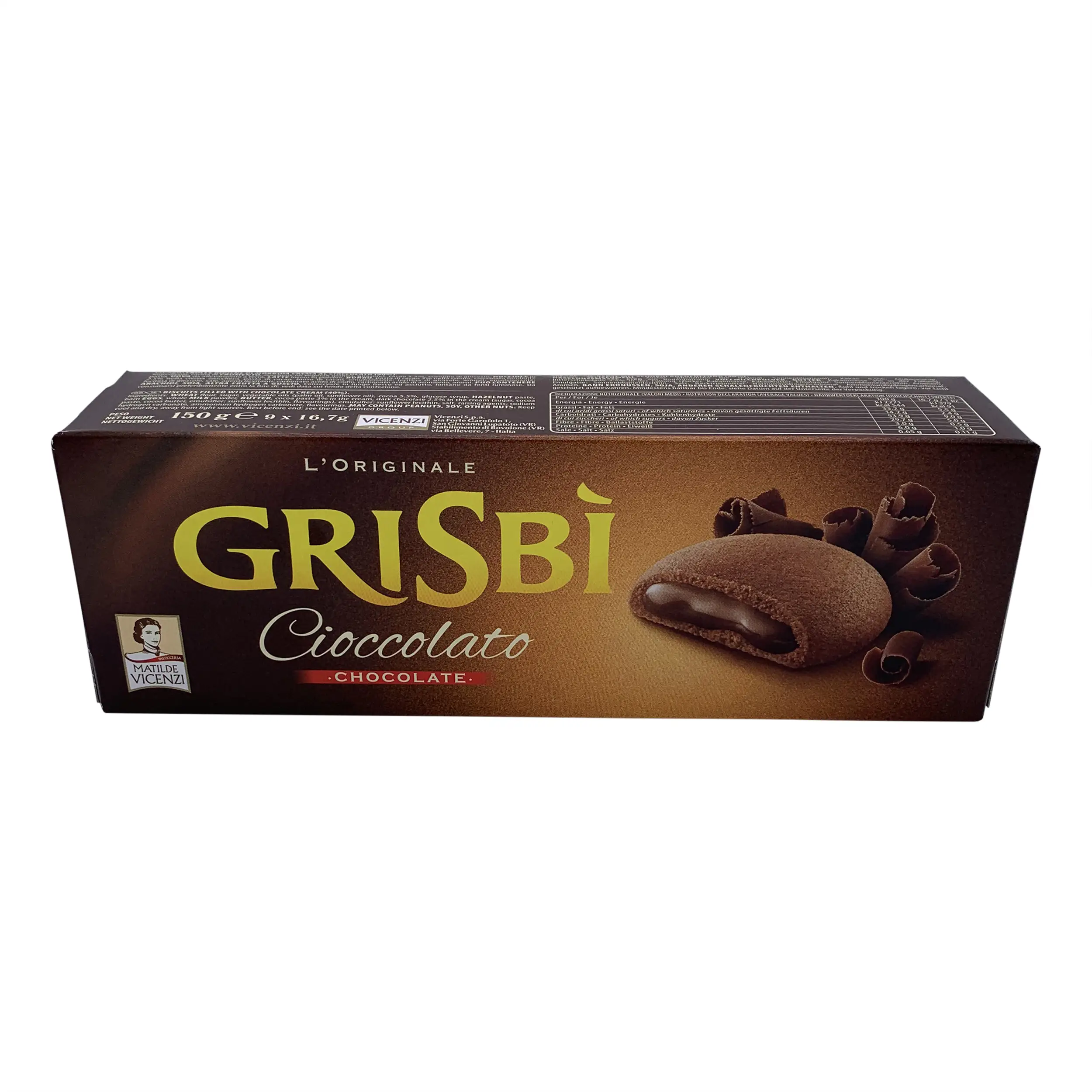 Matilde Vicenzi Cookies | Italian Pastry | Matilde Vicenzi Grisbi Chocolate Cookies | Grisbi Cookies | 5.29 Ounce Total Weight - Image 5