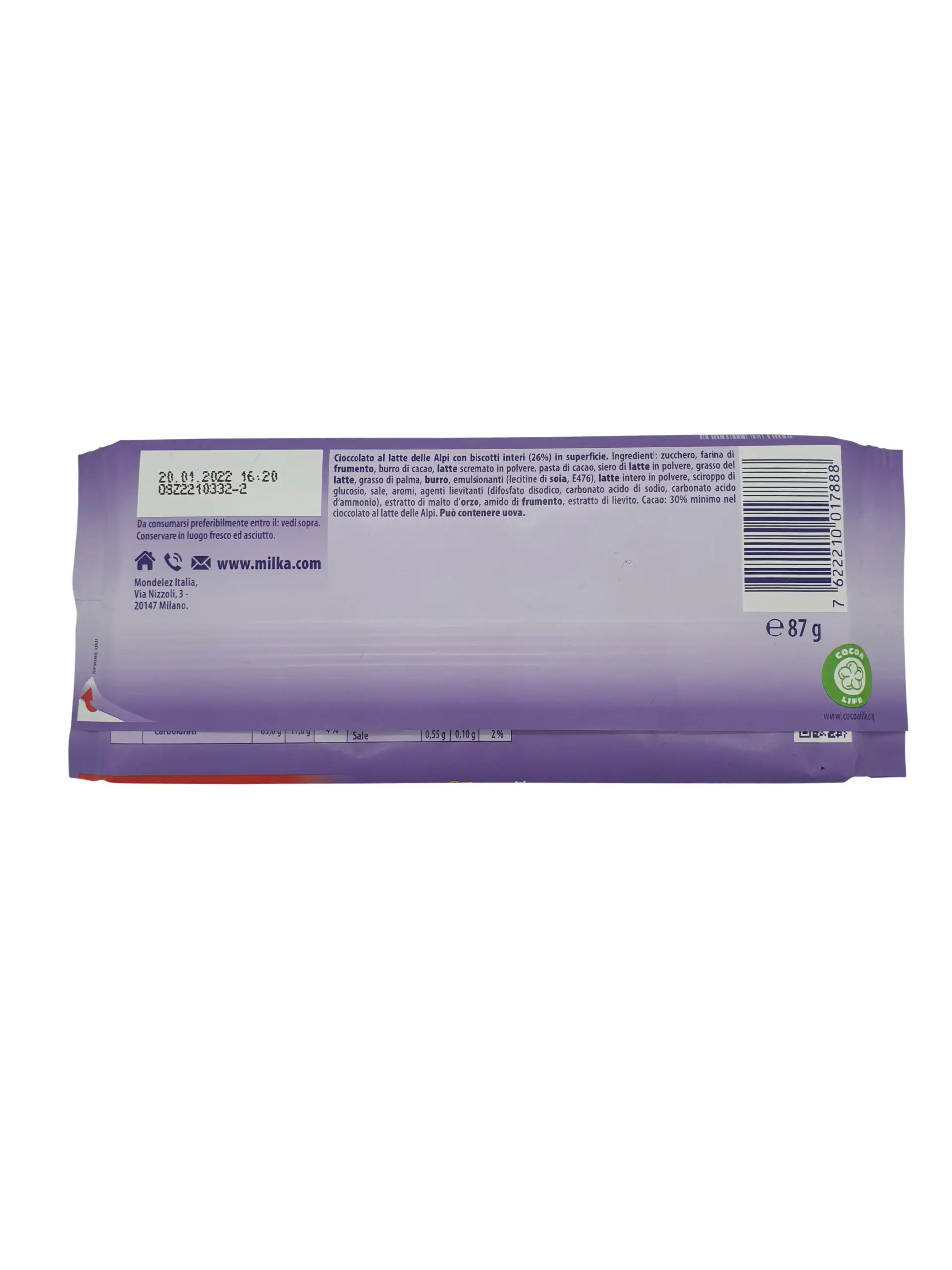 Milka chocolate wafers | Milka Biscuit | Milka, Oro Saiwa 87G | Milka | 3.06 Ounce Total Weight - Image 2