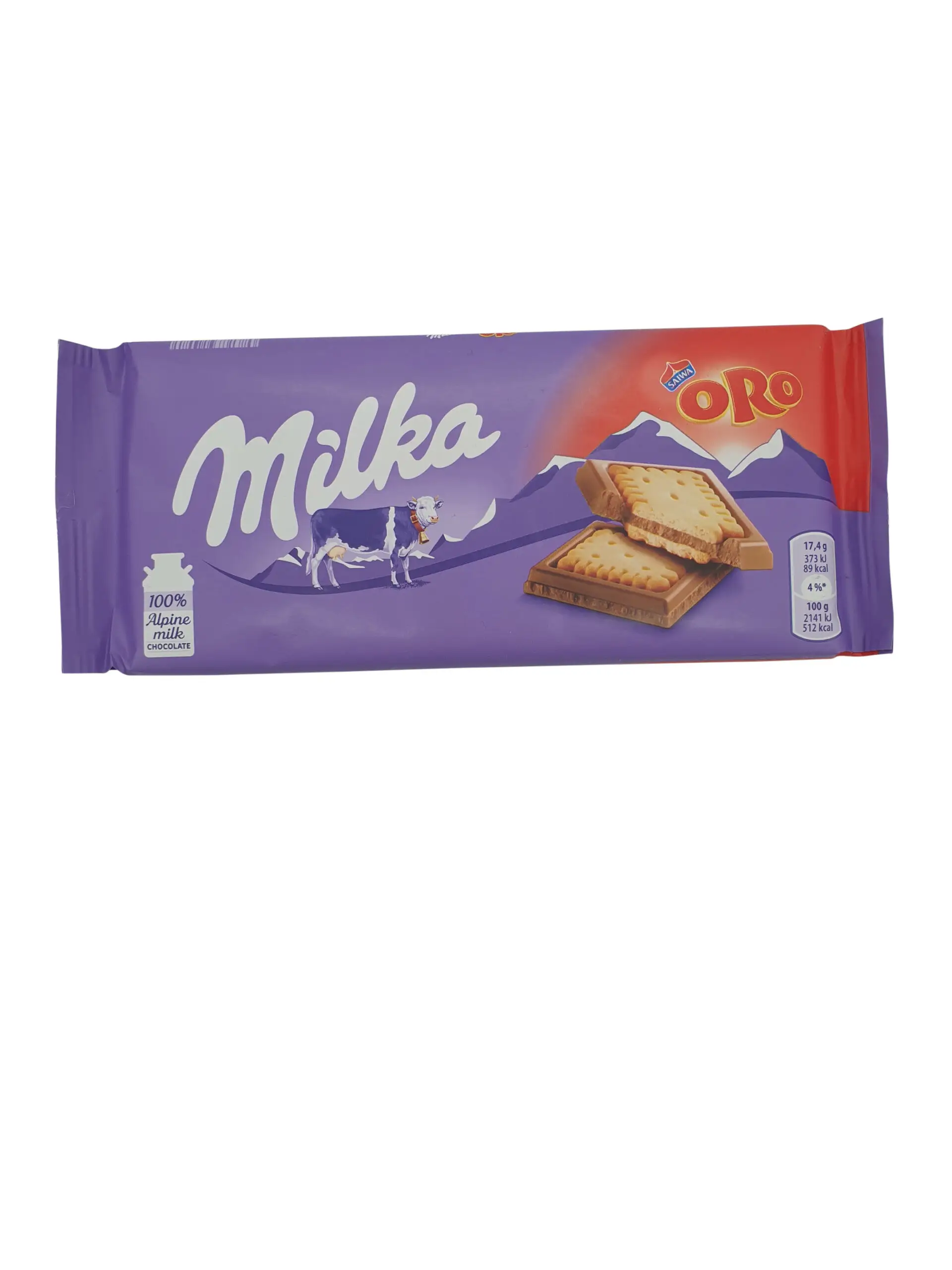 Milka chocolate wafers | Milka Biscuit | Milka, Oro Saiwa 87G | Milka | 3.06 Ounce Total Weight