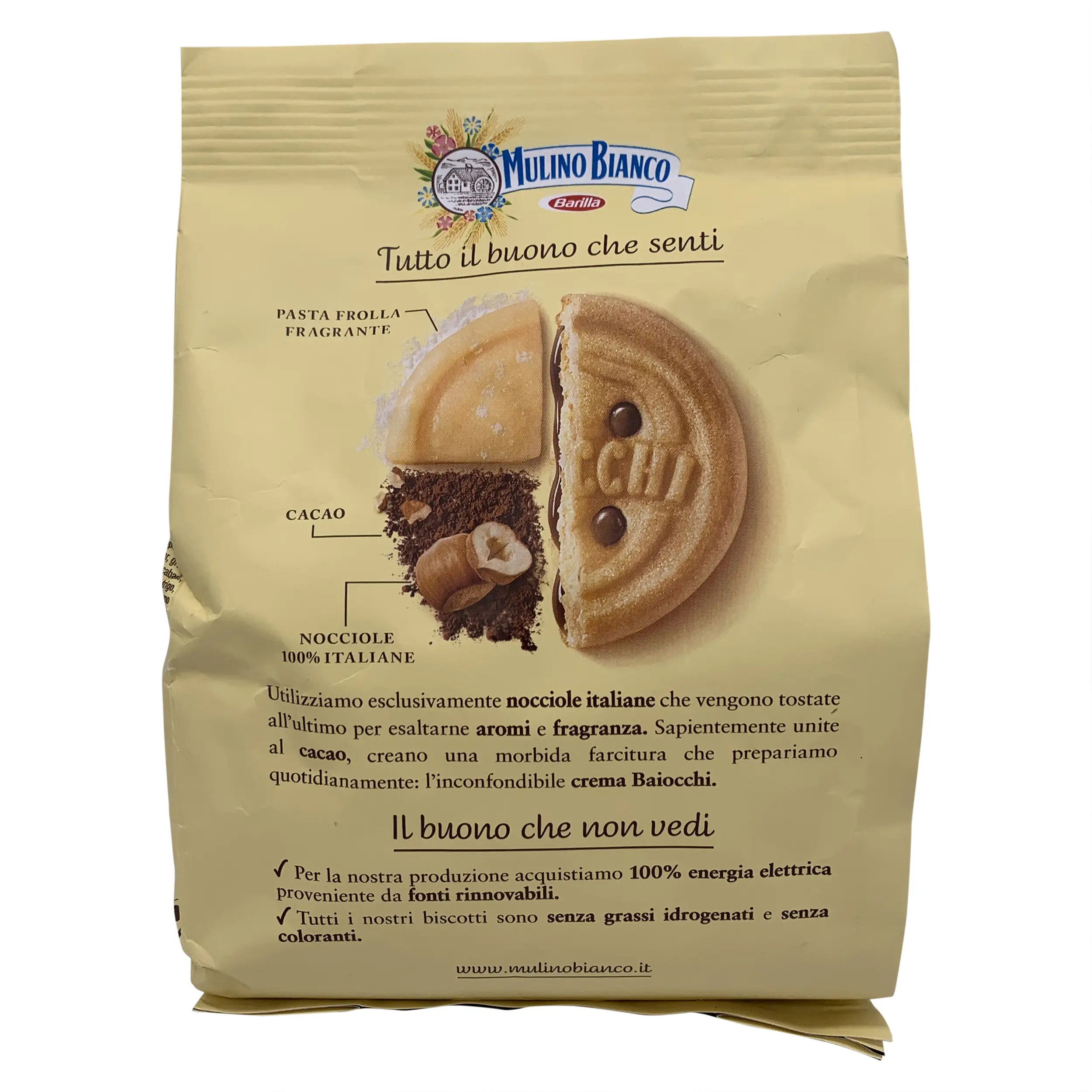 Mulino Bianco | Italian Cookies | Mulino Bianco, Baiocchi 260 g | Italian Biscuits | 9.17 Ounce Total Weight - Image 5