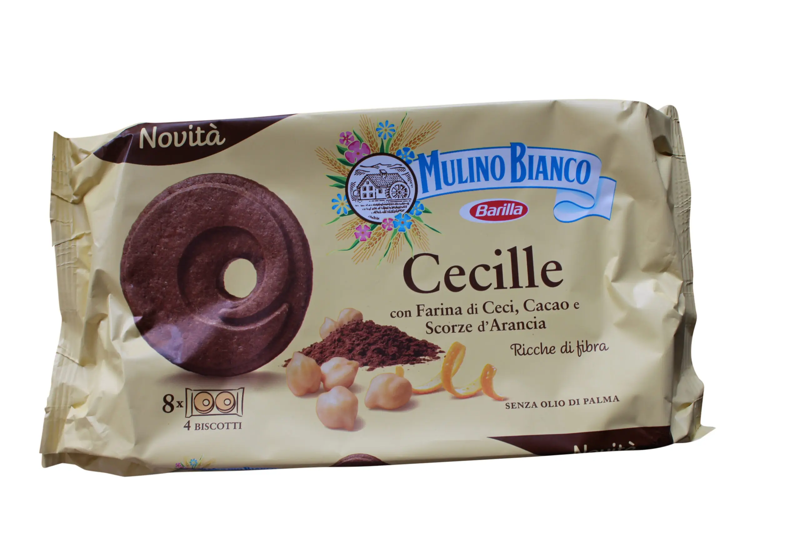 Italian Cookies | Mulino Bianco | Mulino Bianco Cecille Cookies | Mulino Bianco Cookies | 7.76 Ounce Total Weight