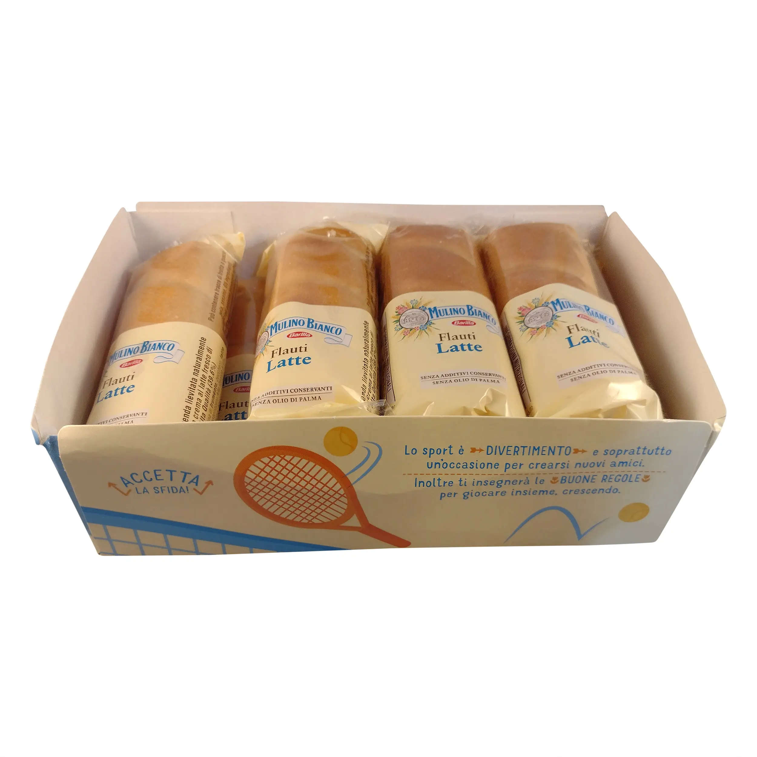 Flauti Latte | Mulino Bianco Flauti | Mulino Bianco Flauti Latte | Snacks From Italy | 9.87 Ounce Total Weight - Image 5