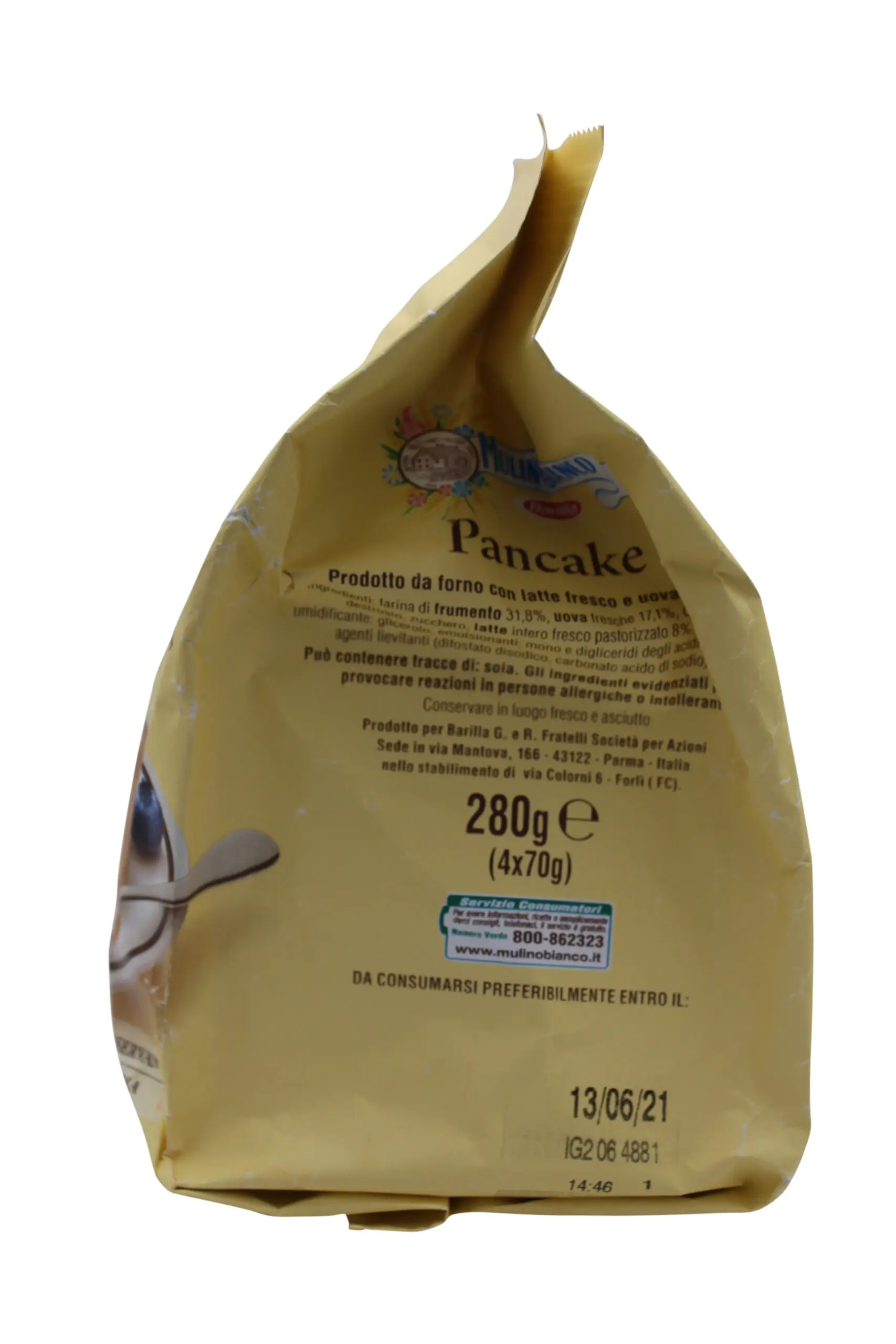 Mulino Bianco | Italian Cookies | Mulino Bianco Pancake Cookies  | Pancake | 9.87 Ounce Total Weight - Image 3