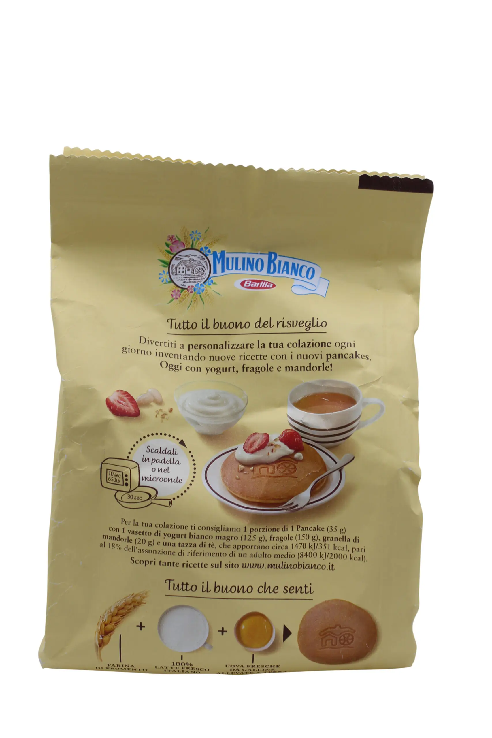 Mulino Bianco | Italian Cookies | Mulino Bianco Pancake Cookies  | Pancake | 9.87 Ounce Total Weight - Image 5