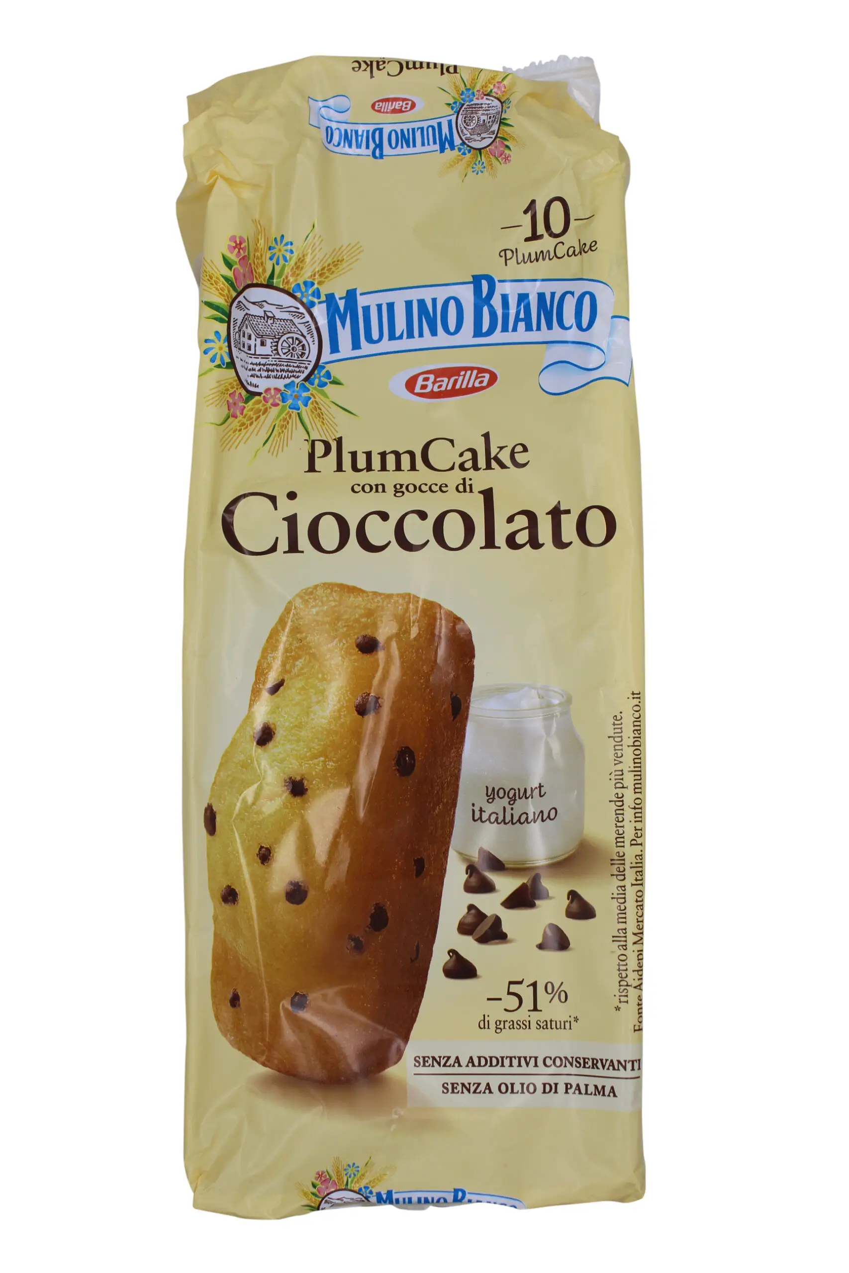 Mulino Bianco | Italian Bread | Mulino Bianco Plum Cake | Plum Cake | 12.34 Ounce Total Weight