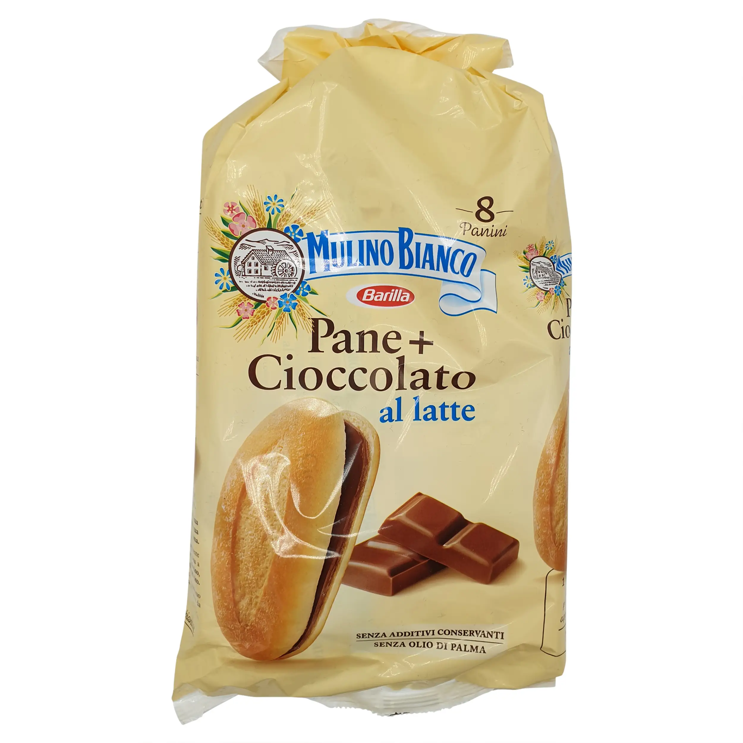 Mulino Bianco | Italian Bread | Mulino Bianco Milk Chocolate Italian Bread | Snacks From Italy | 10.58 Ounce Total Weight