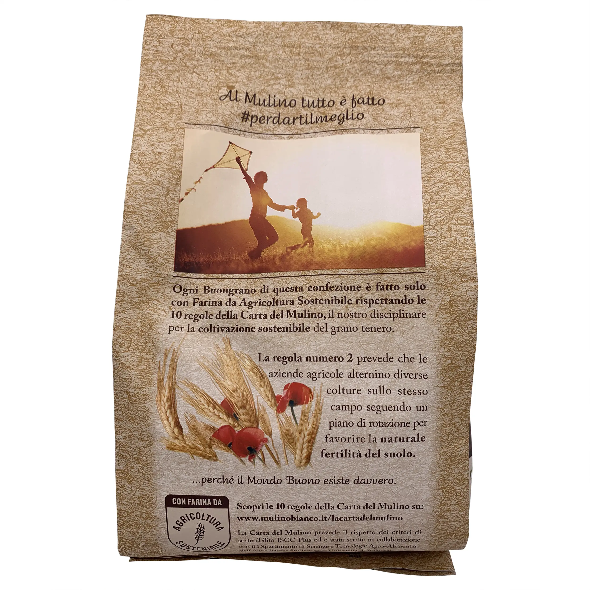 Mulino Bianco | Italian Biscuits | Mulino Bianco, Wholemeal Buongrano | Italian Cookies | 12.34 Ounce Total Weight - Image 5