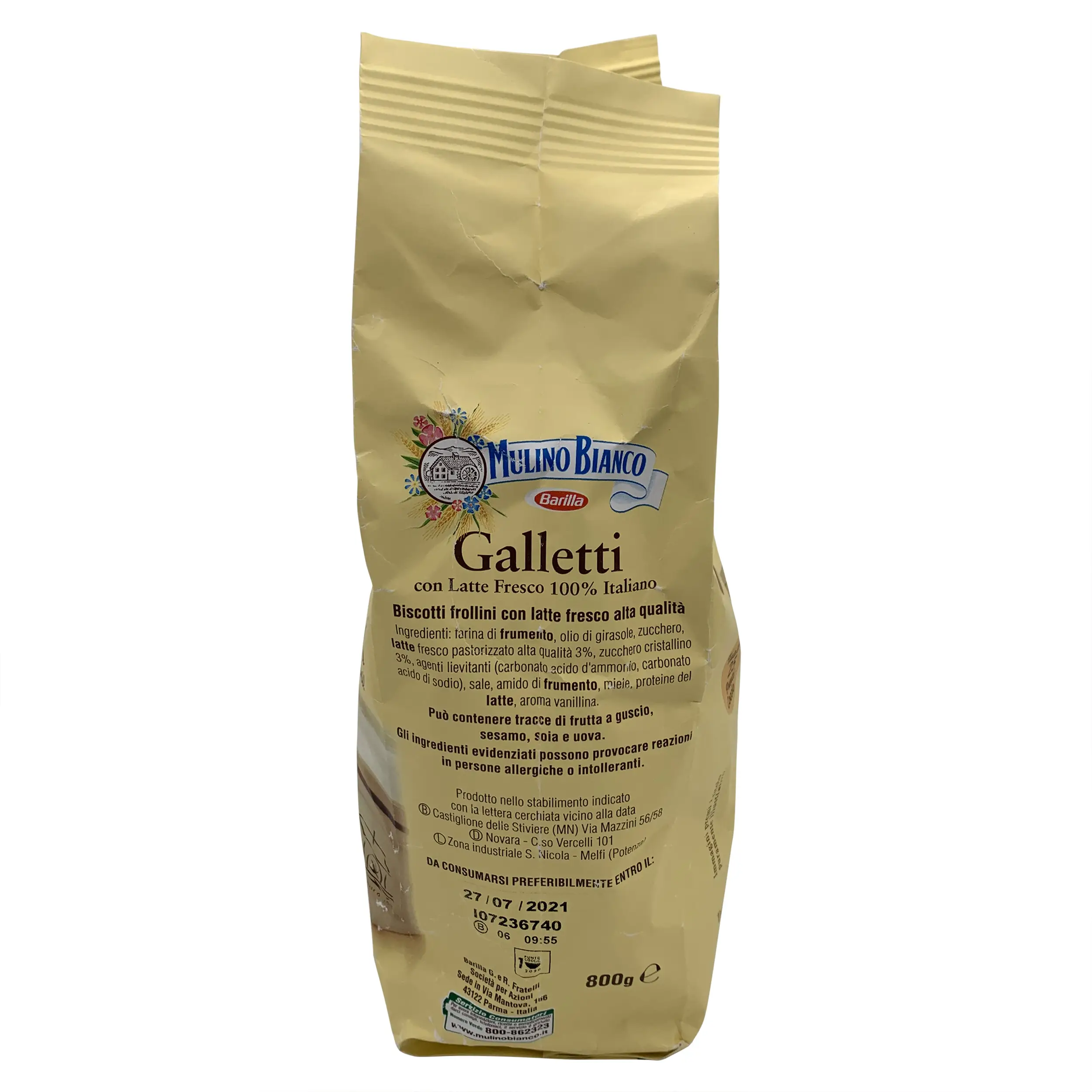 Mulino Bianco | Italian Cookies | Mulino Bianco, Galletti 800 g | Italian Biscuits | 28.21 Ounce Total Weight - Image 2