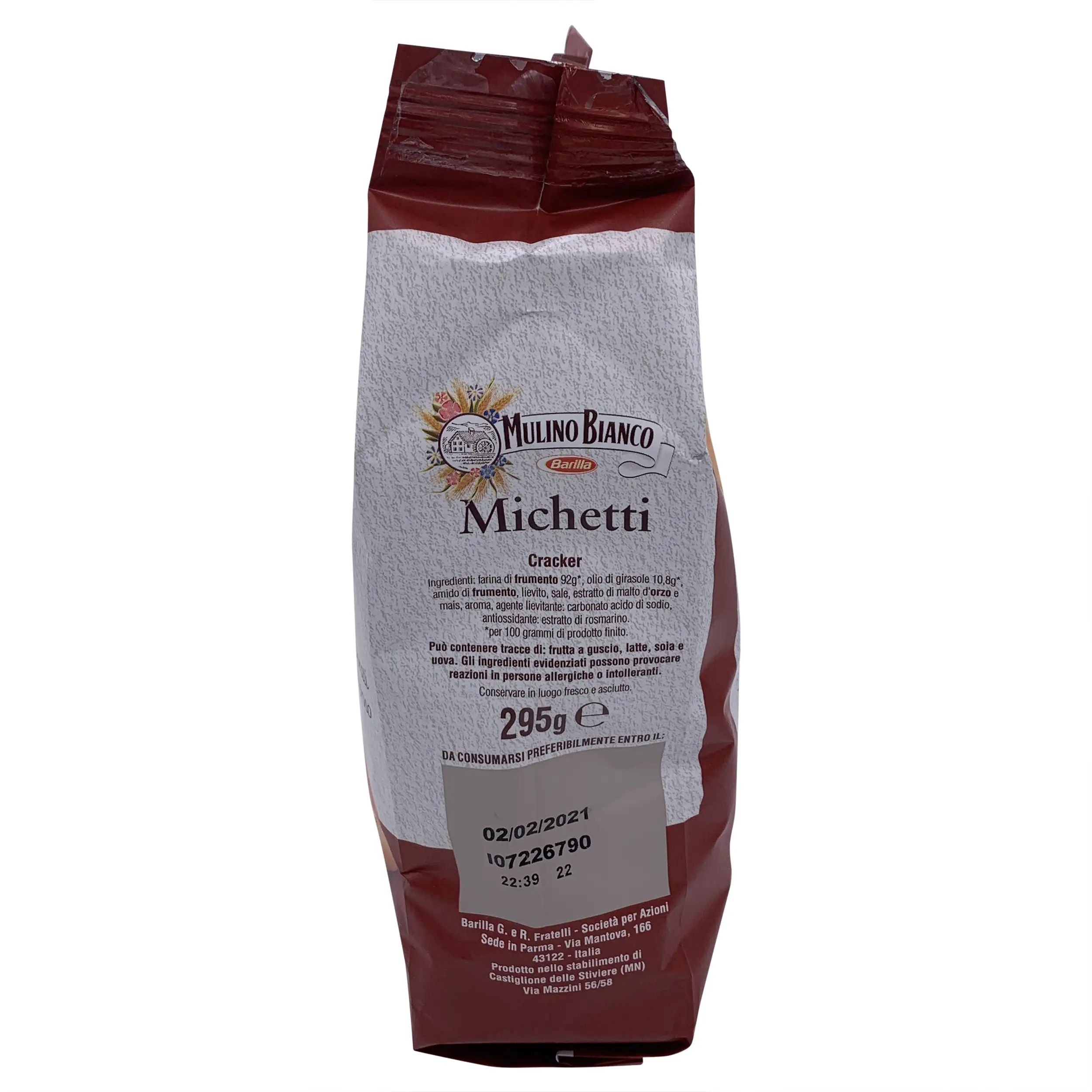 Mulino Bianco | Italian Cookies | Mulino Bianco, Michetti 295 g | Italian Biscuits | 10.4 Ounce Total Weight - Image 2