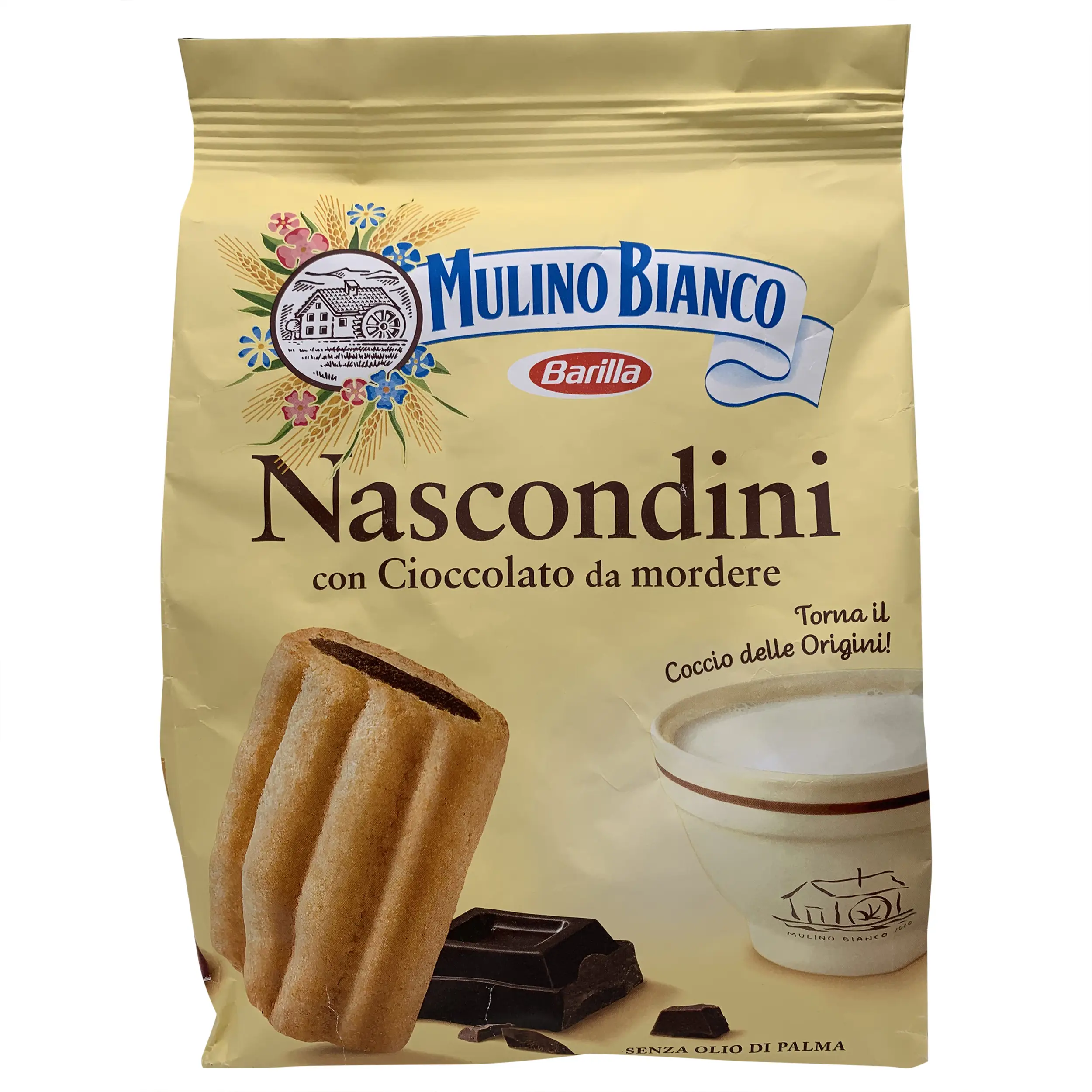Mulino Bianco | Italian Cookies | Mulino Bianco, Nascondini -600g  | Italian Biscuits | 21.16 Ounce Total Weight