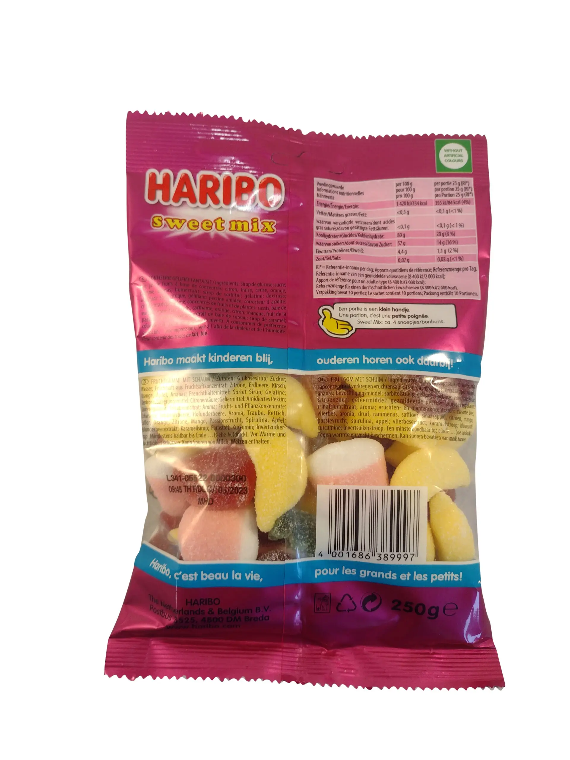 Doces Haribo | Sweet M'Ix | Gomas Haribo | Doces Haribo | 8,8 onças no total - Image 2