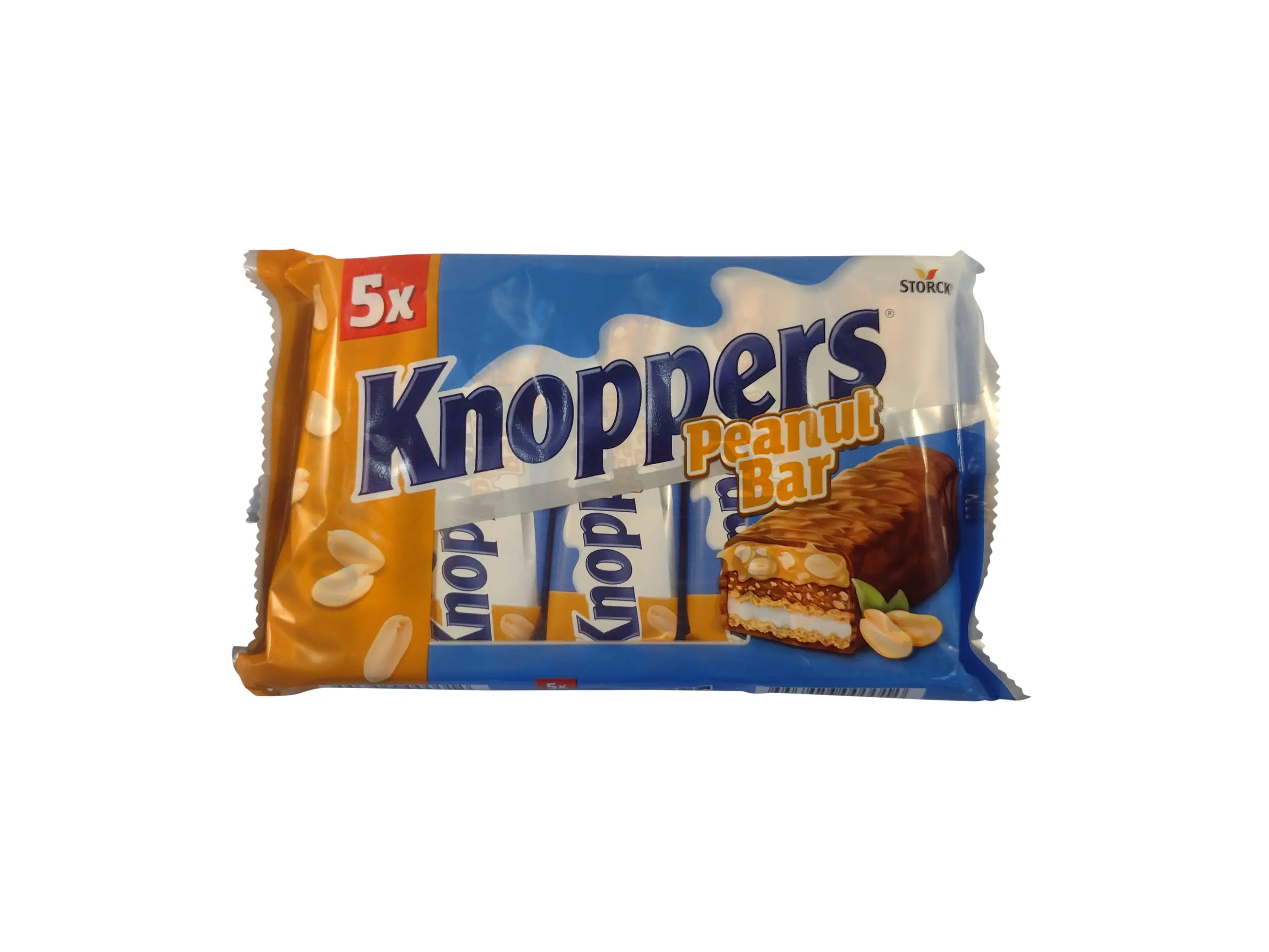 Barra Knoppers | Barra de Amendoim | Wafer Knoppers | Knoppers Riegel | 7 onças no total - Image 2