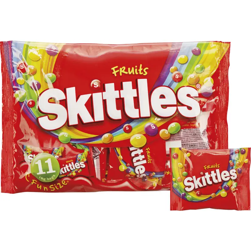Doces Skittles | Skittles Minis | Gomas Skittles | Doces Skittles | 7 onças no total